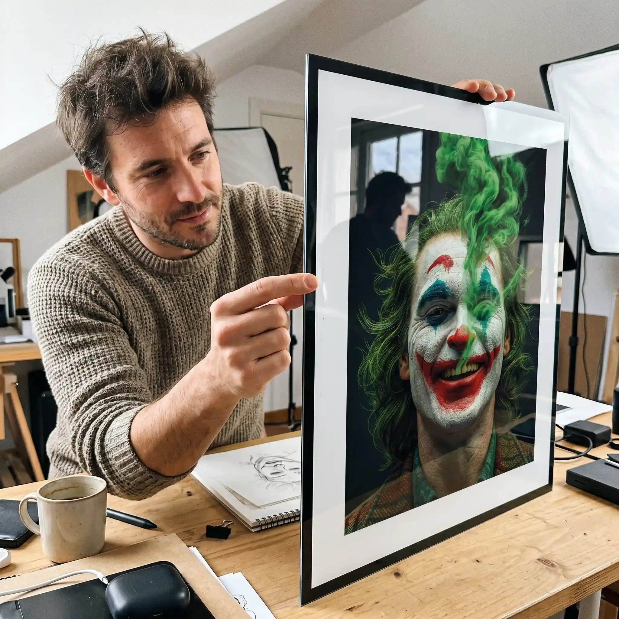 Cuadro Joker | Príncipe del Caos | Arte Cinematográfico