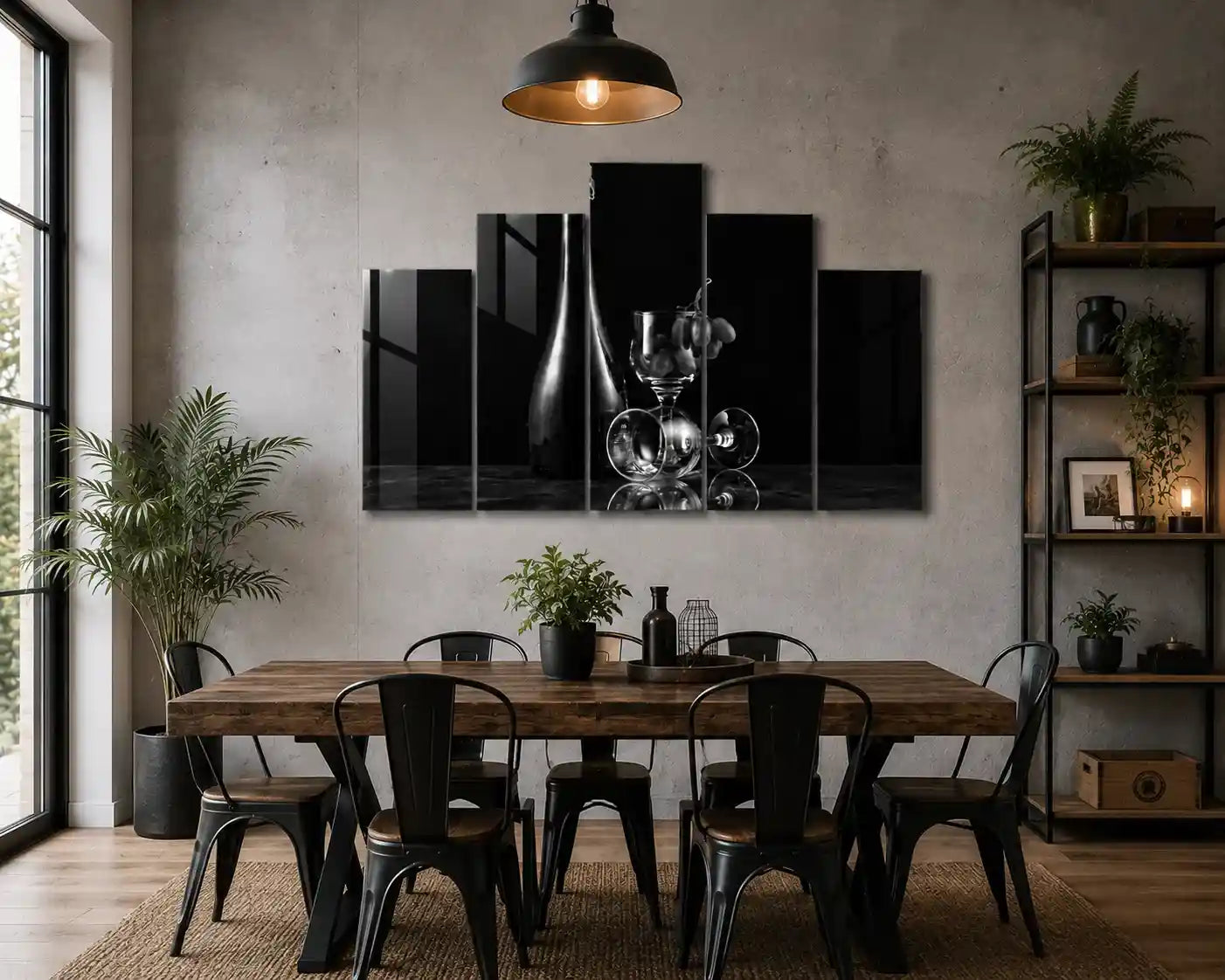 Cuadro de Metacrilato Botella de Vino | Decoración Elegante