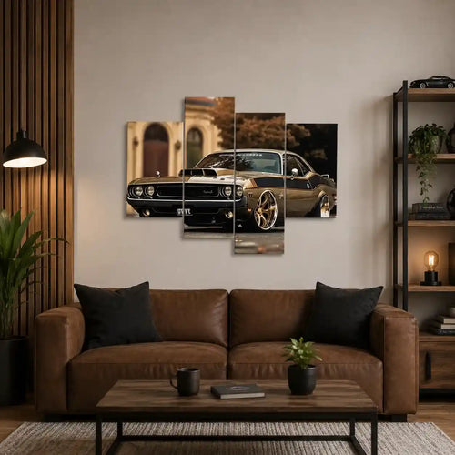 Cuadro de Metacrilato Dodge Challenger | Decoración de Coches