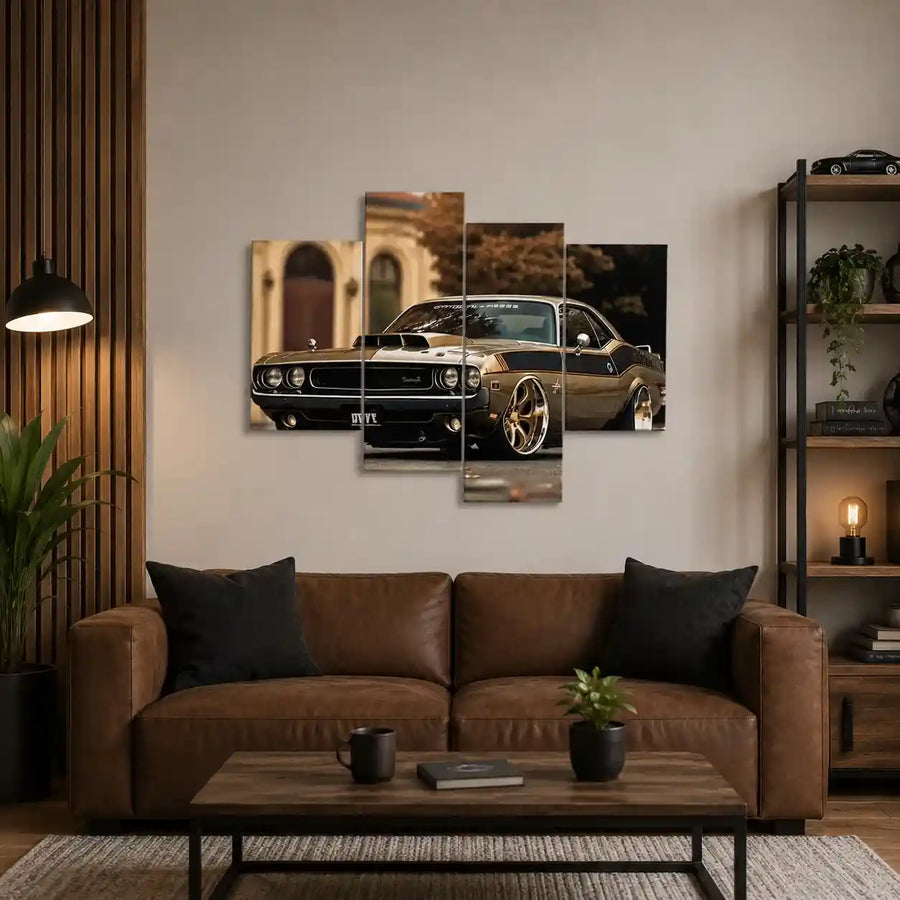 Cuadro de Metacrilato Dodge Challenger | Decoración de Coches