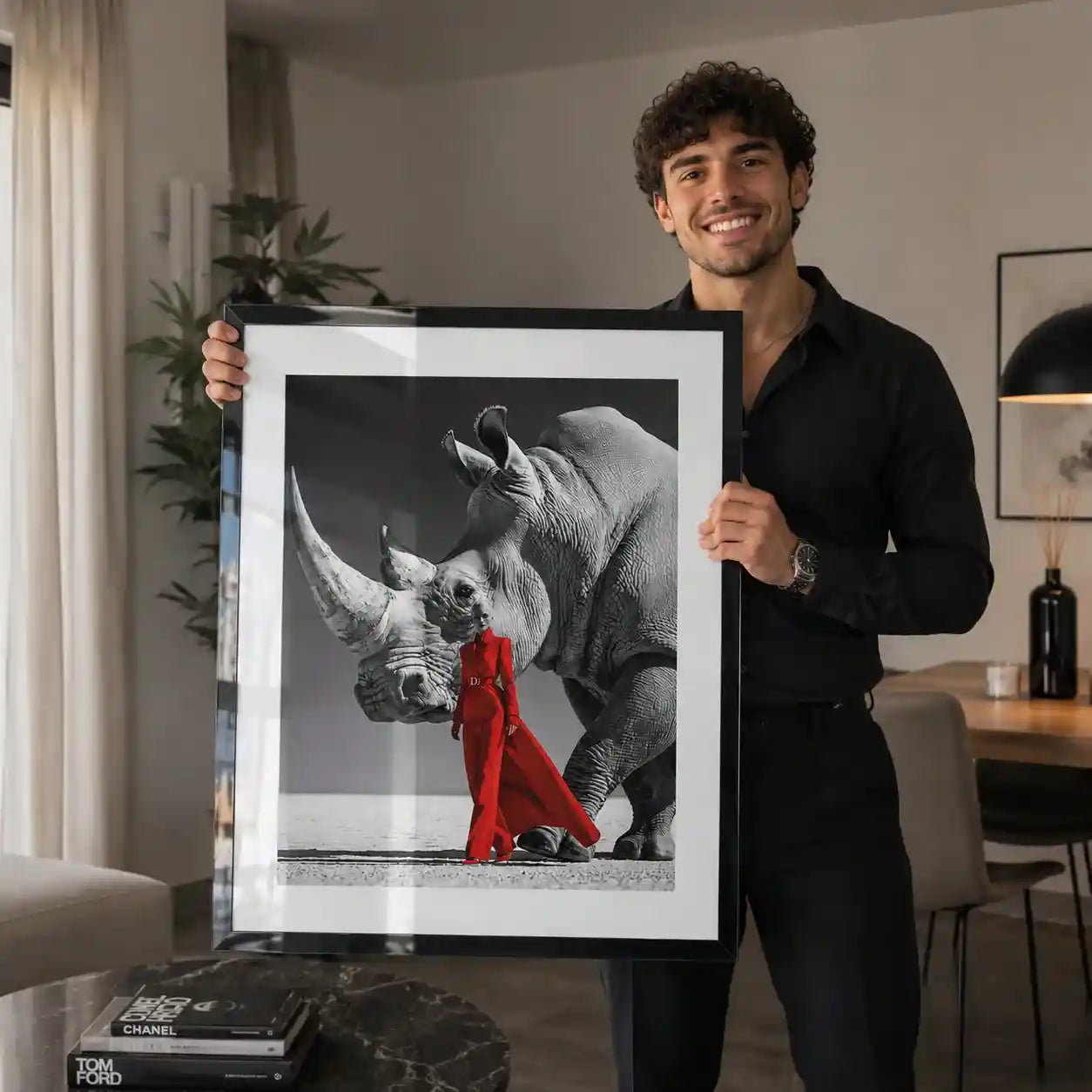 Cuadro Red Instinct | Wild Elegance