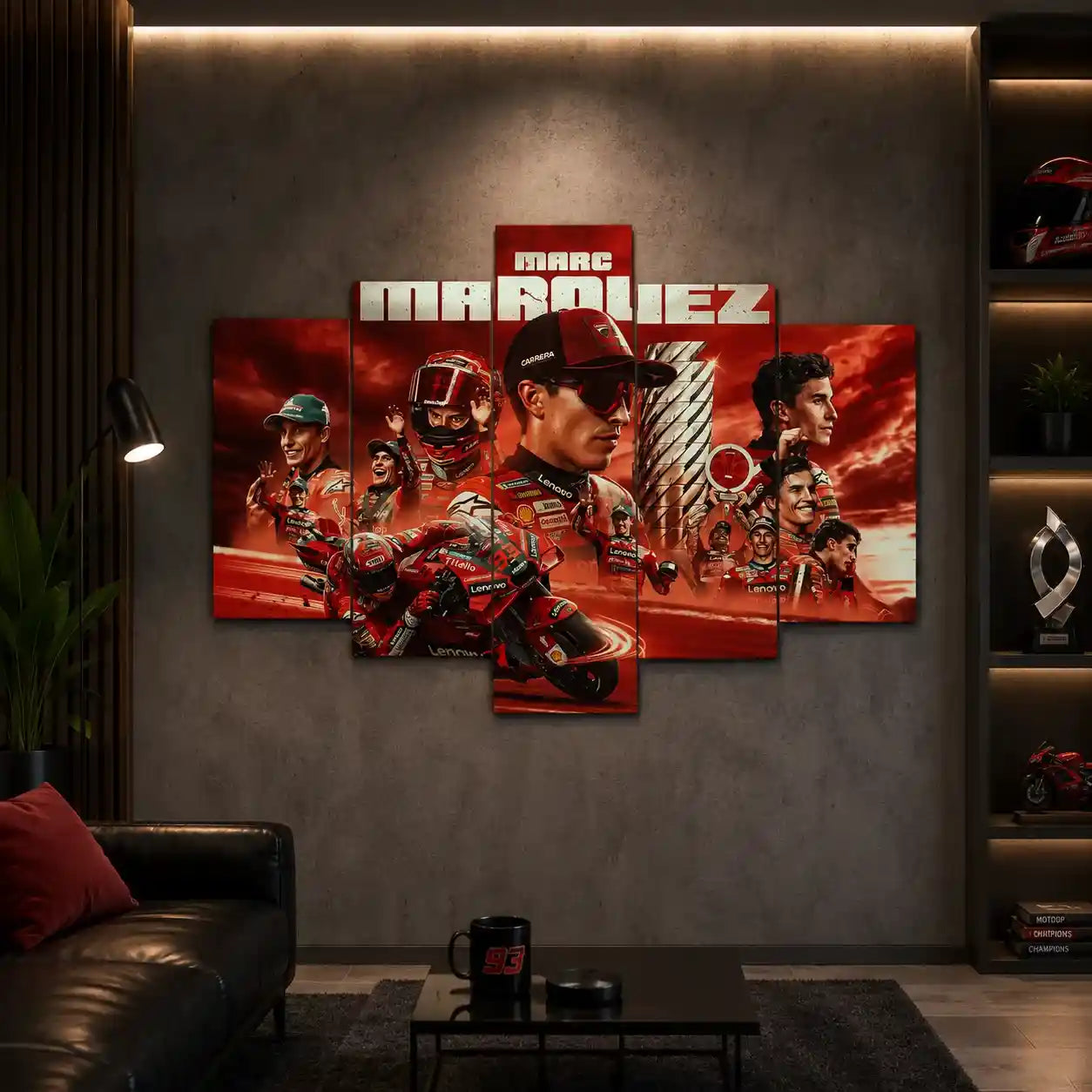 Cuadro de Metacrilato Marc Márquez | Decoración MotoGP