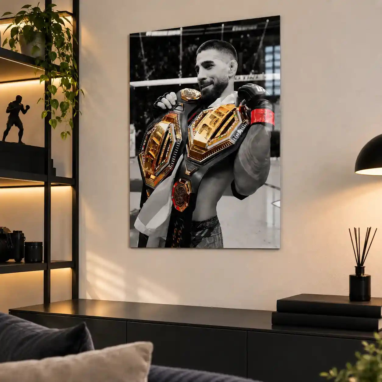 Cuadro Campeón UFC | Doble Cinturón