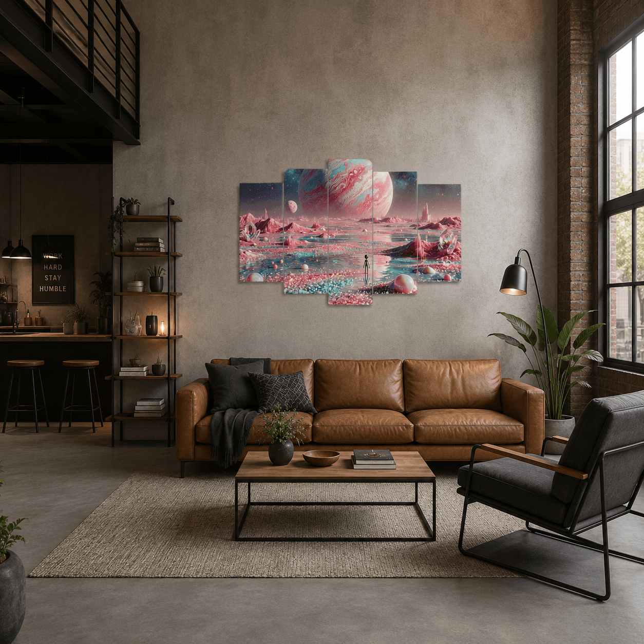 Cuadro de Metacrilato Júpiter | Decoración Espacial