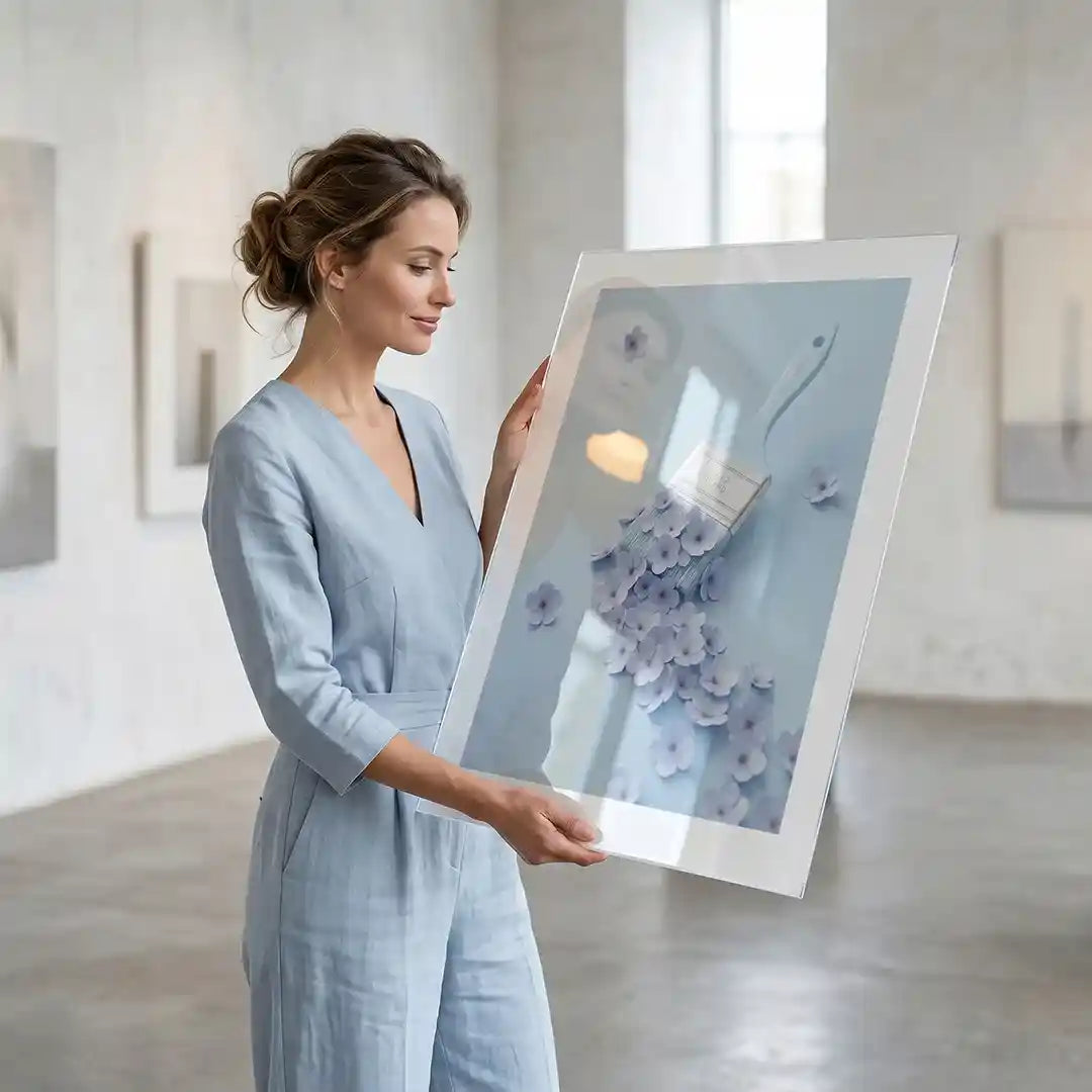 Cuadro Blooming Blue | Fresh Touch