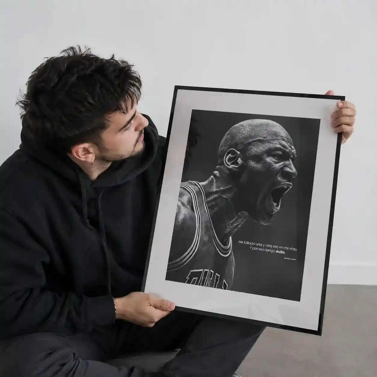 Cuadro Motivacional Michael Jordan | Fallar para Alcanzar el Éxito