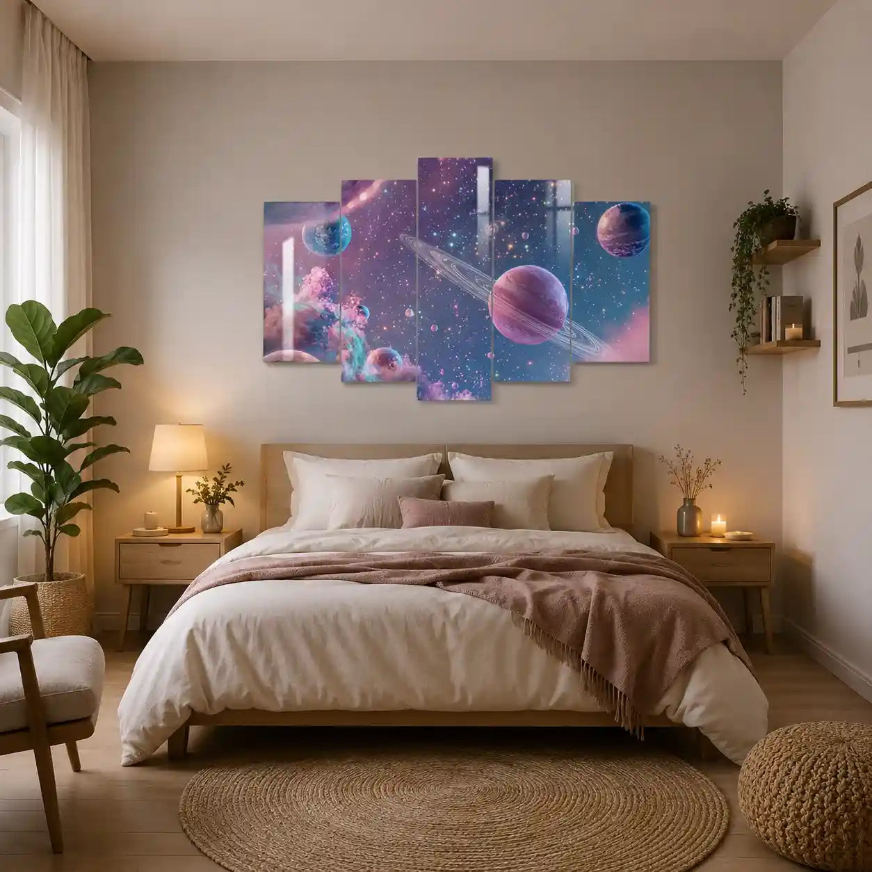 Cuadro de Metacrilato Planetas | Decoración Espacial