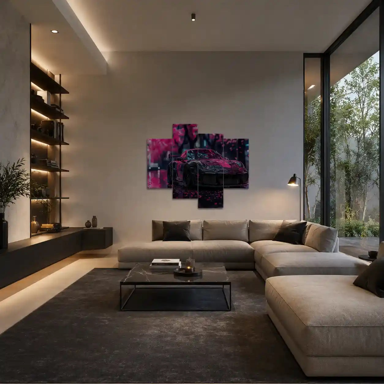 Cuadro de Metacrilato Porsche 911 GT2 | Decoración Neón