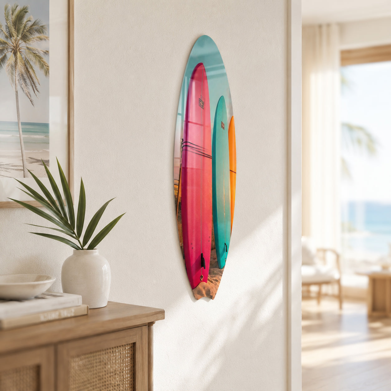 Cuadro Decorativo Tabla de Surf | Sunset Boards