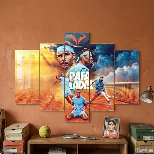 Cuadro de Metacrilato Rafael Nadal | Decoración de Tenis