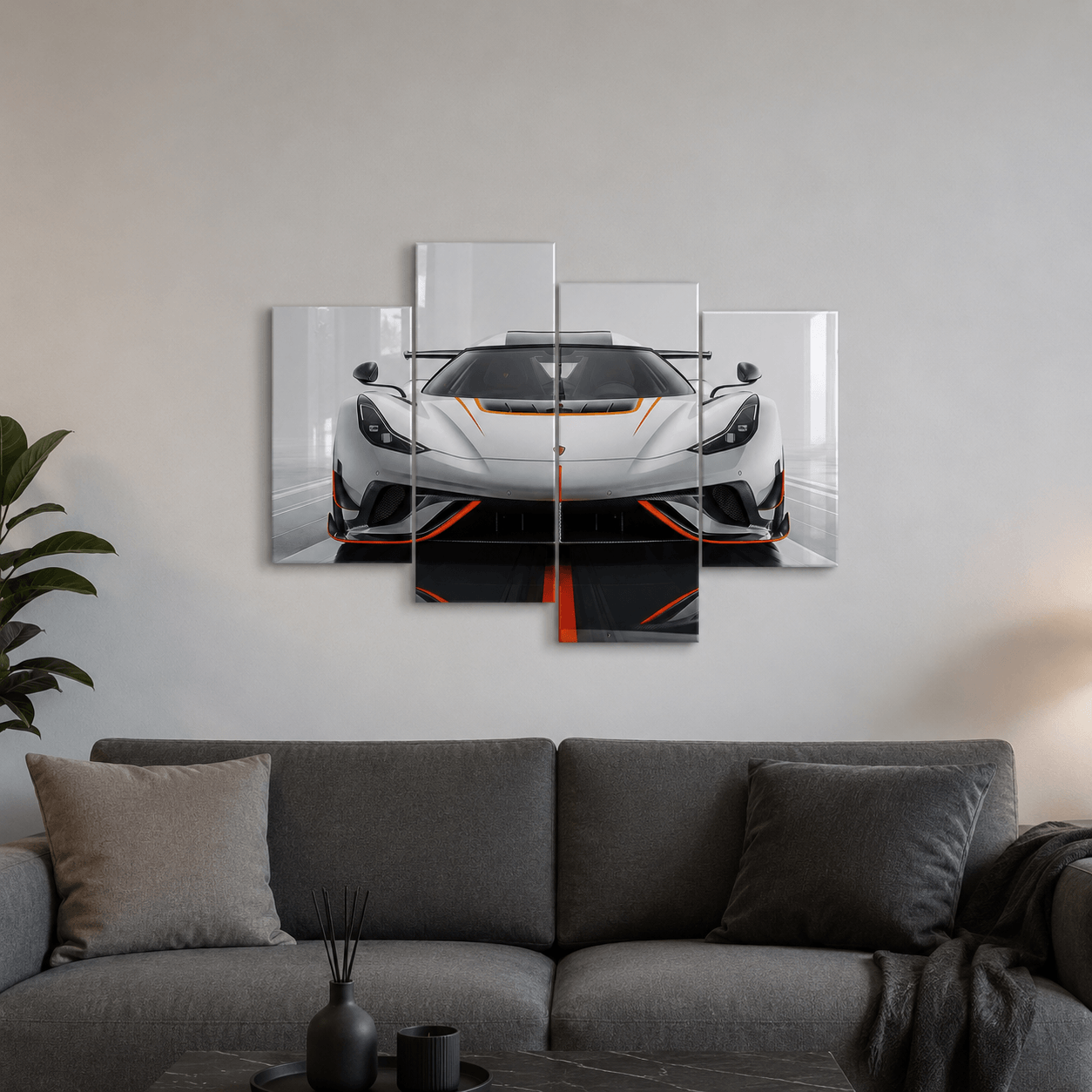 Cuadro de Metacrilato Koenigsegg Jesko | Decoración de Coches
