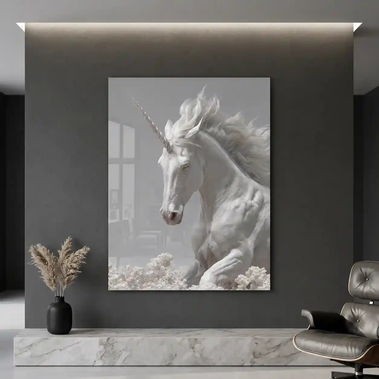 Cuadro Unicornio Blanco | Fuerza Mágica