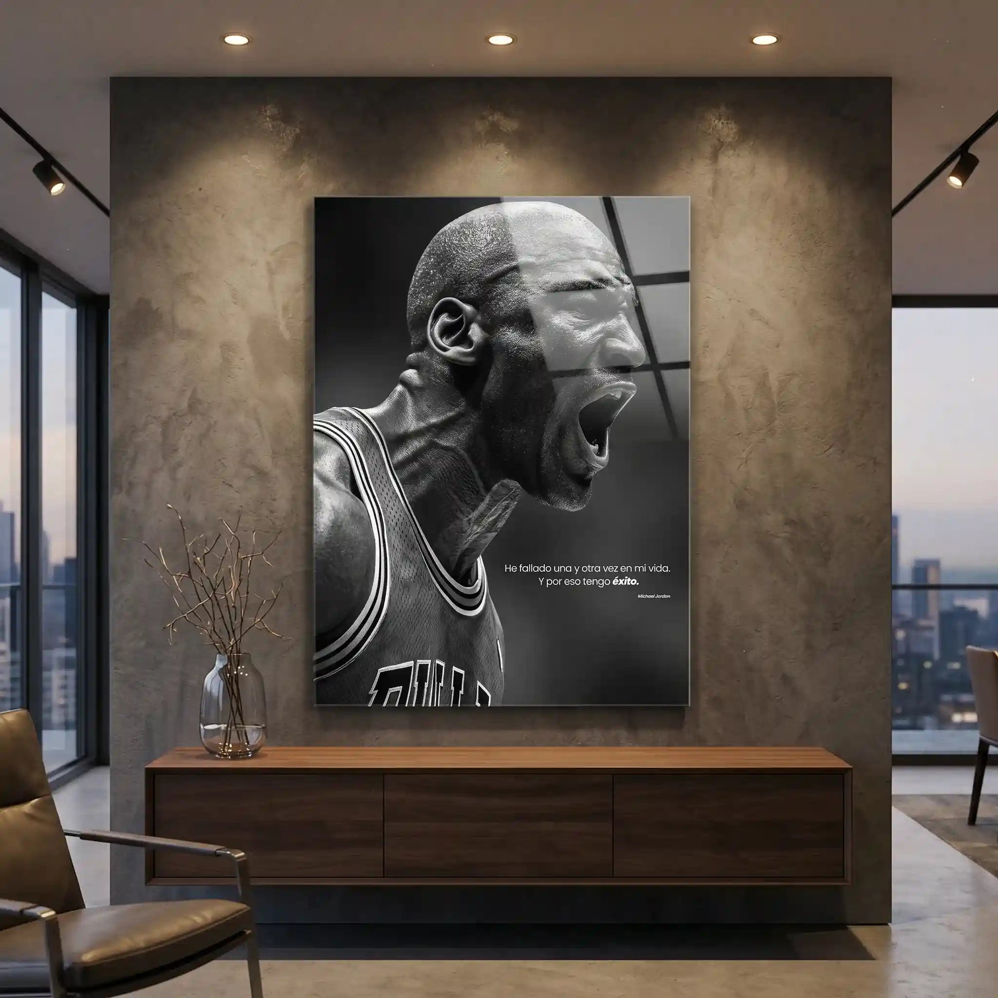 Cuadro Motivacional Michael Jordan | Fallar para Alcanzar el Éxito