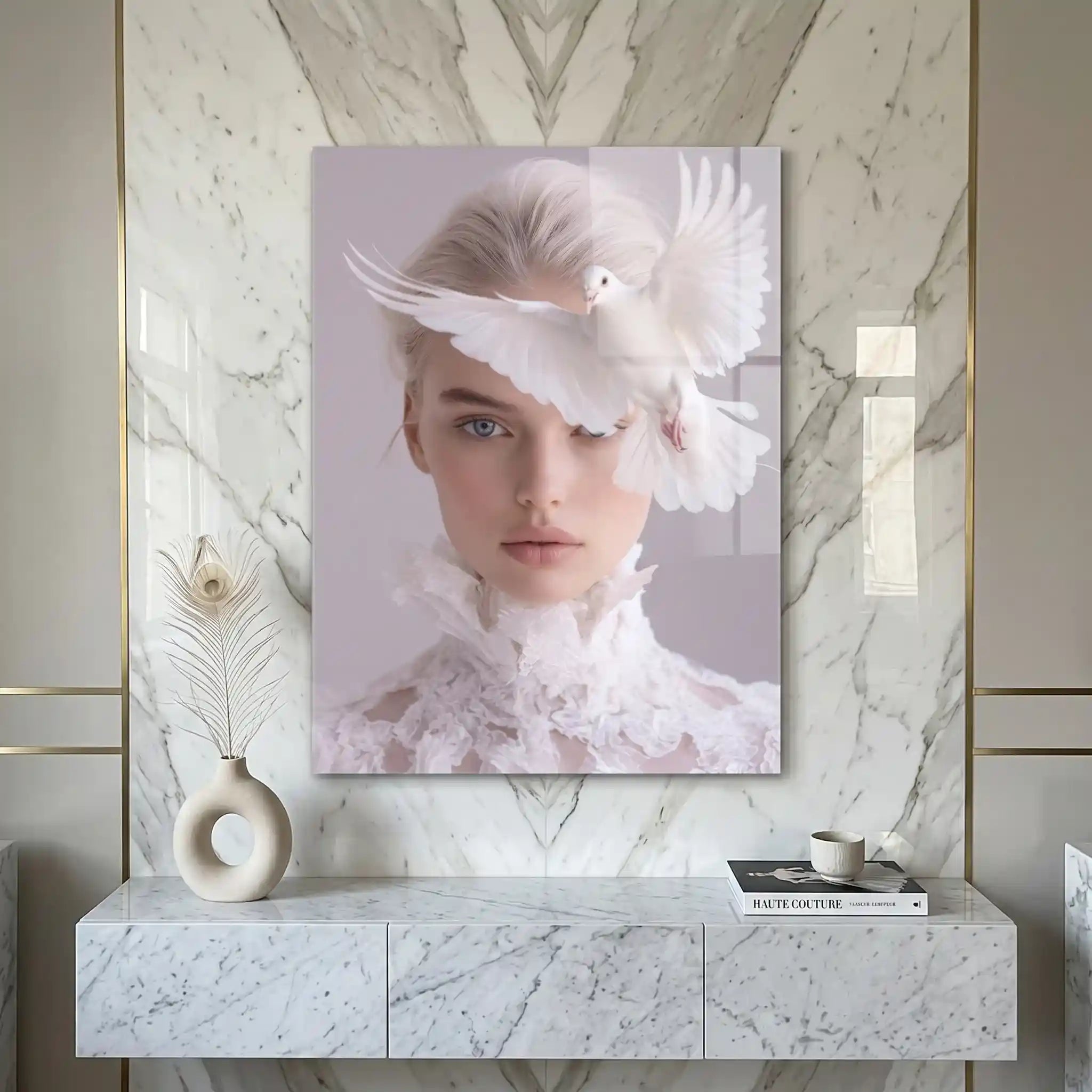 Cuadro White Dove | Pure Elegance