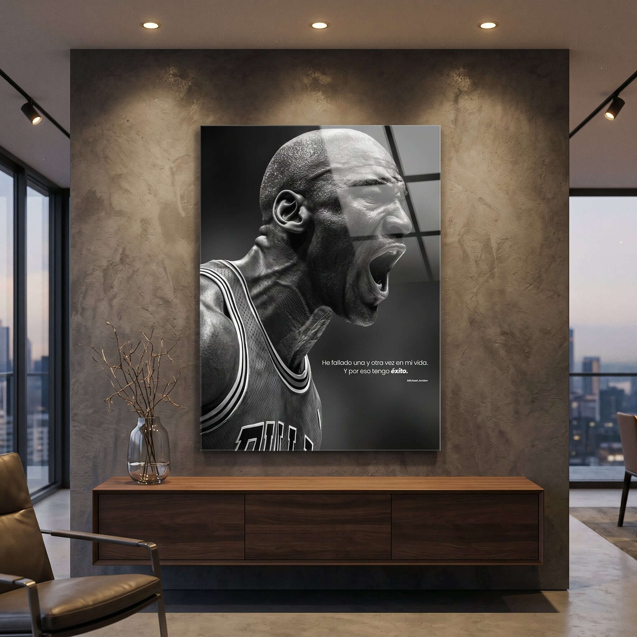 Cuadro Póster Michael Jordan | Decoración de Baloncesto