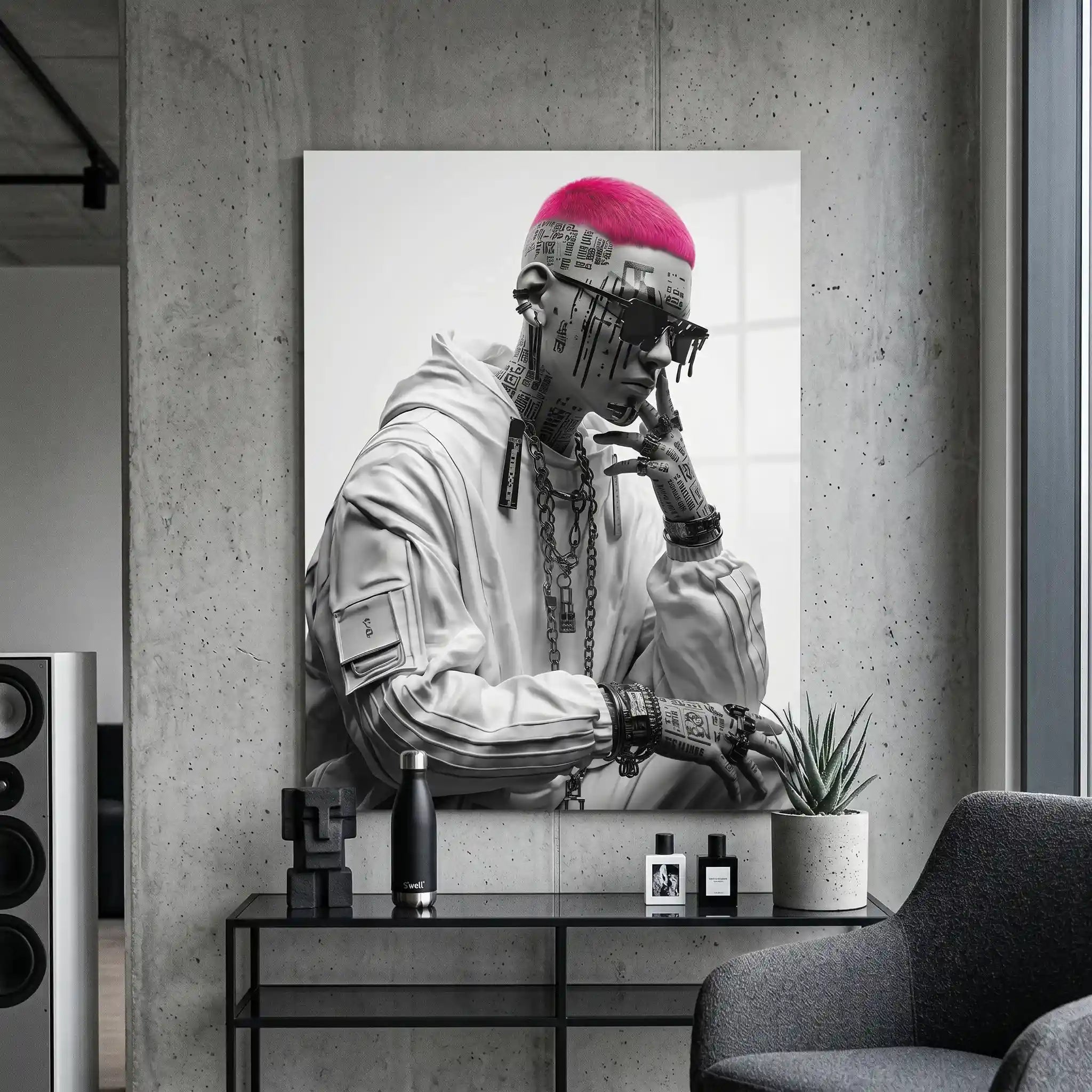 Cuadro Urban Future | Cyber Pink