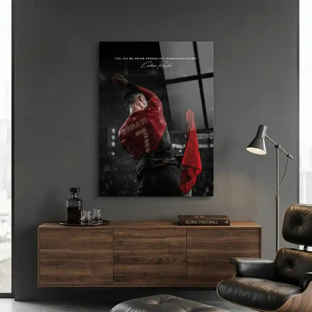 Cuadro Póster Cristiano Ronaldo | Decoración de Fútbol
