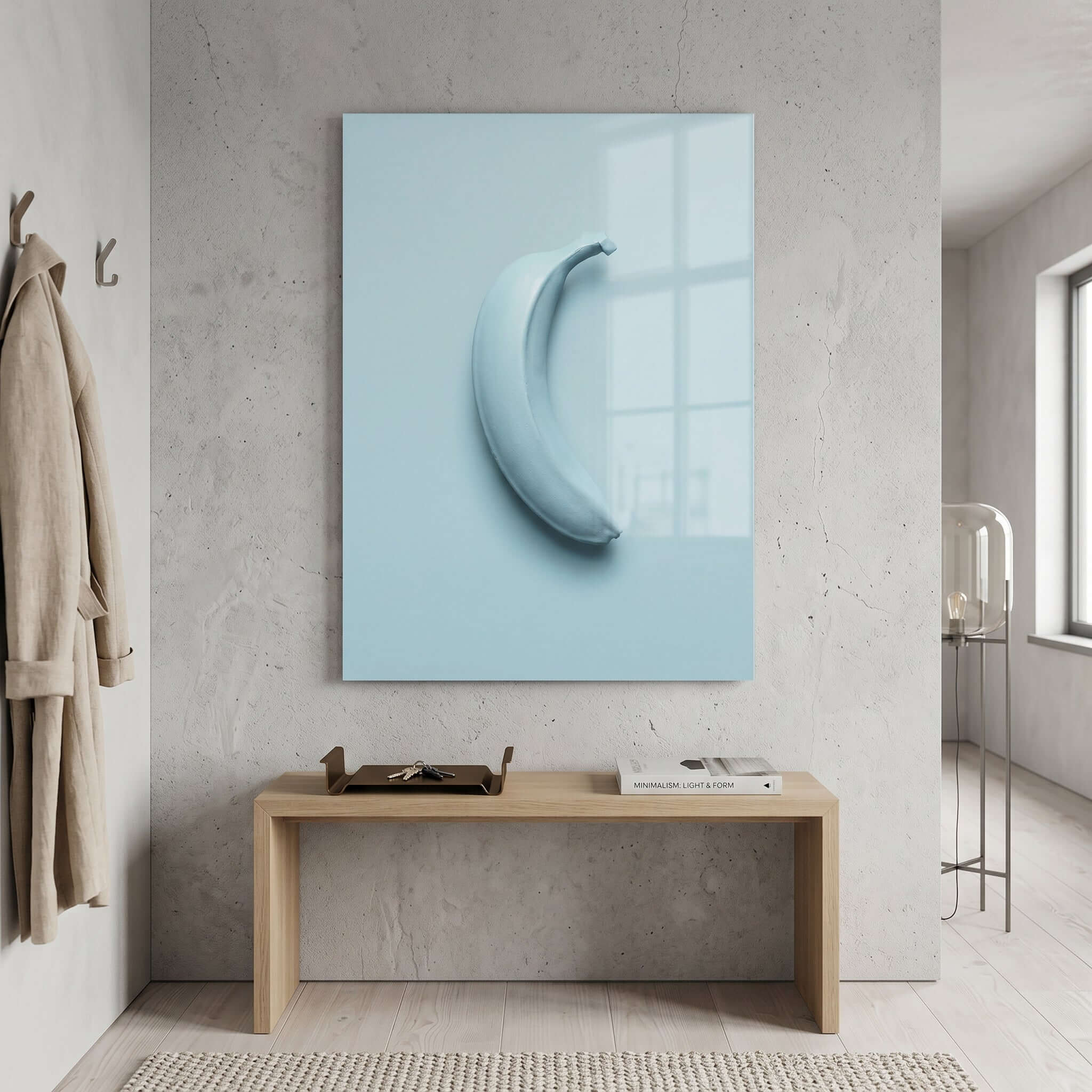Cuadro Póster Banana Azul | Decoración Minimalista