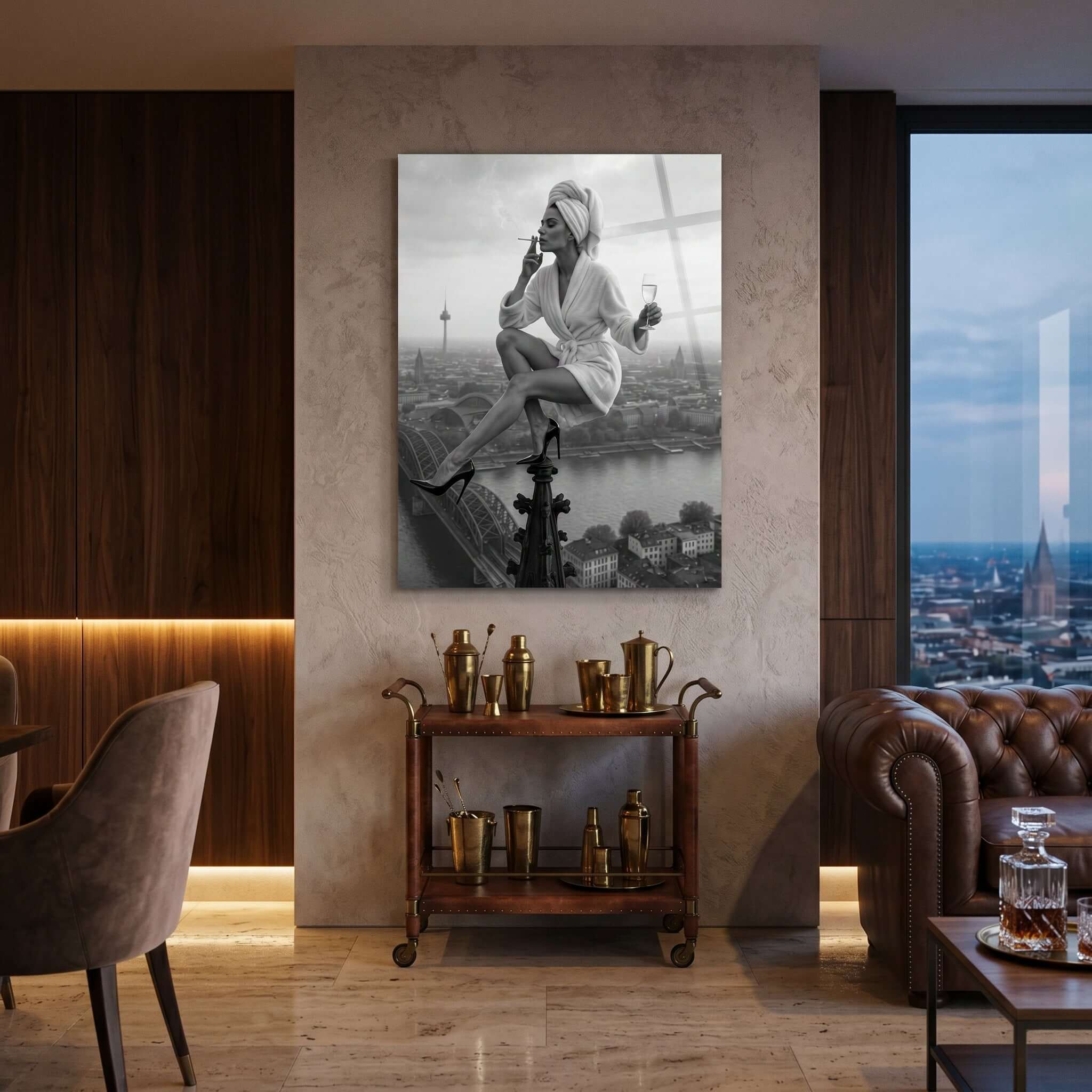 Cuadro Póster Mujer con Tacones | Decoración Elegante