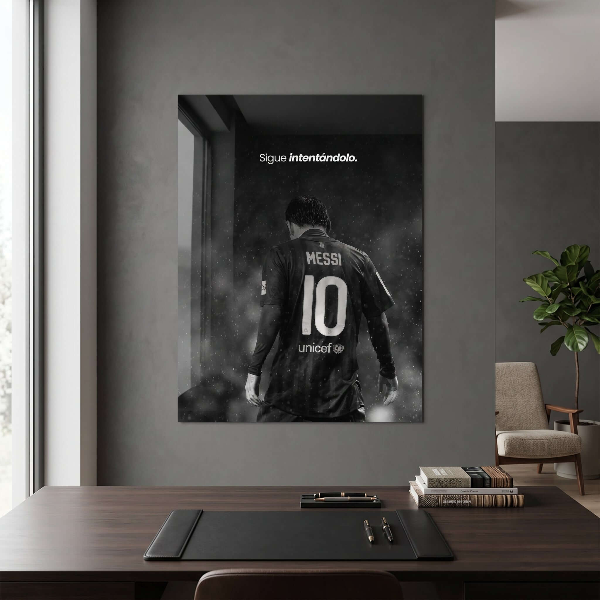 Cuadro Póster Lionel Messi 10 | Decoración de Fútbol