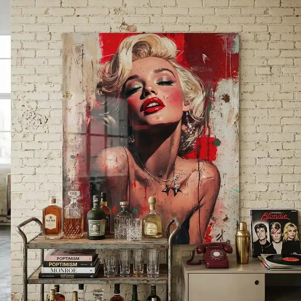 Cuadro Glamour Pop Marilyn Monroe | Diva de Hollywood | Estilo Vintage