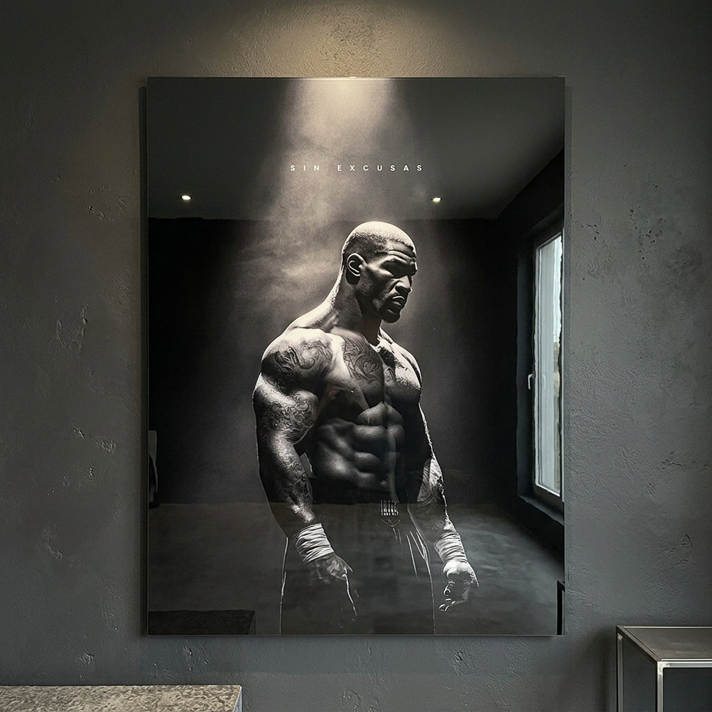 Cuadro Póster Mike Tyson | Decoración de Boxeo
