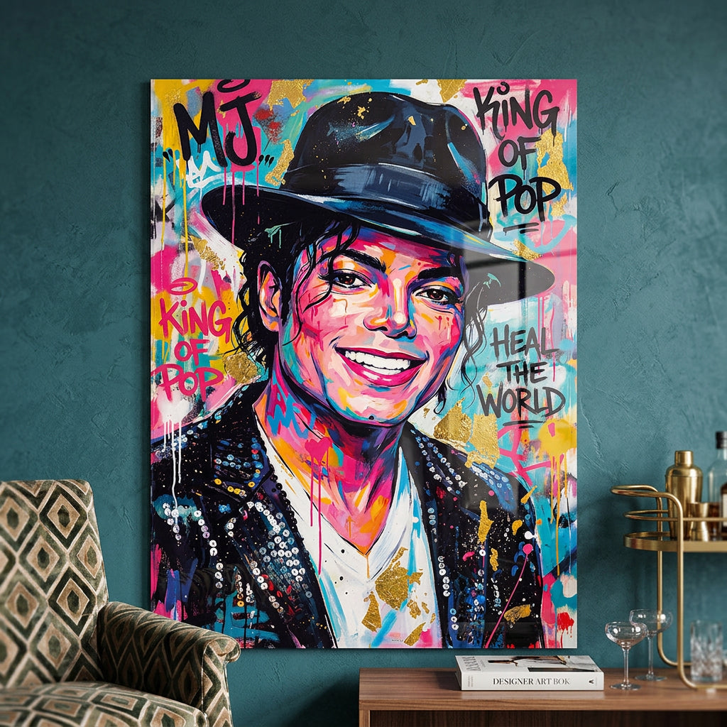Cuadro Póster Michael Jackson | Decoración Pop Art