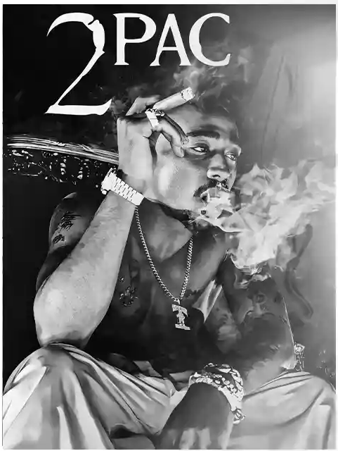 Cuadro Póster 2Pac | Decoración Hip Hop