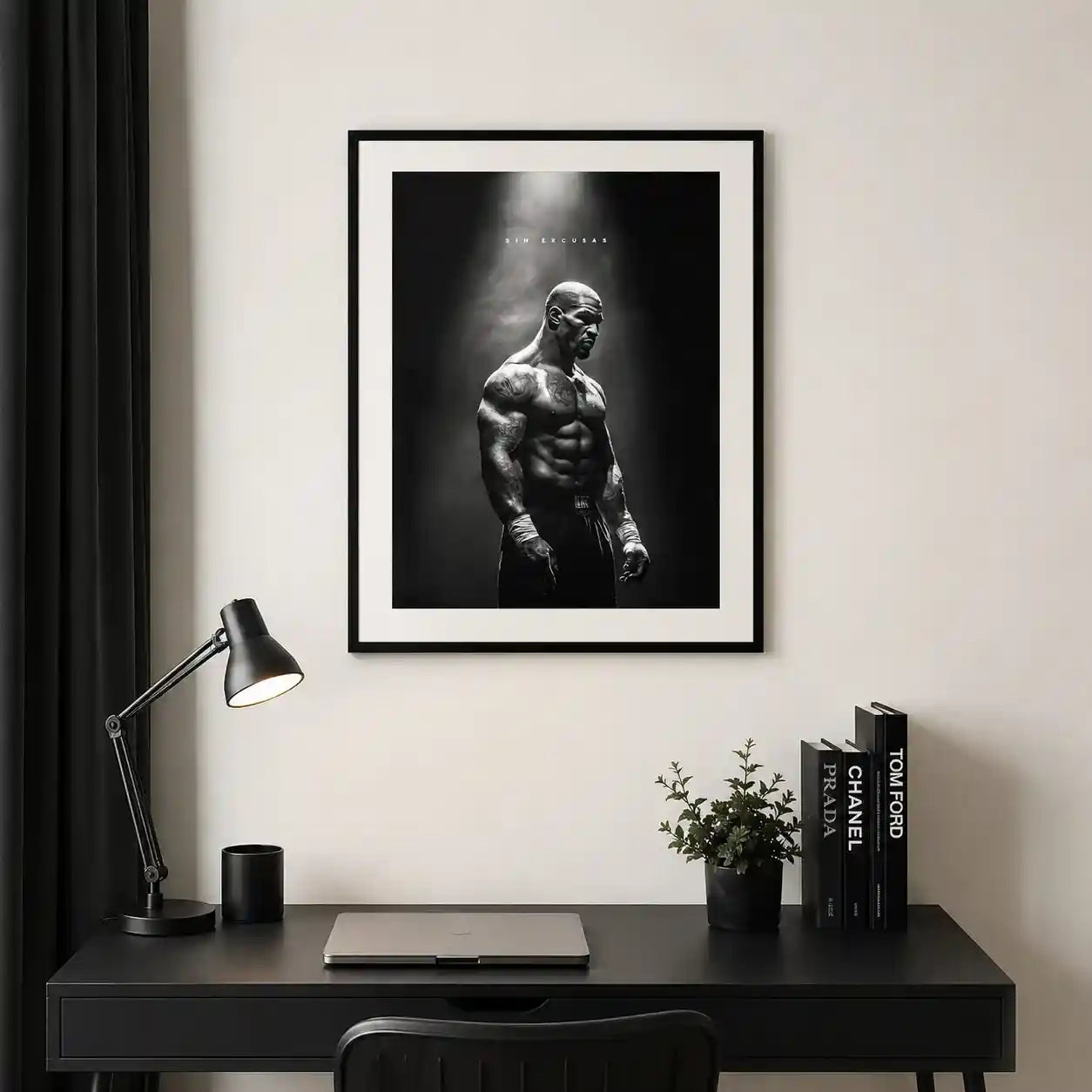 Cuadro Póster Mike Tyson | Decoración de Boxeo