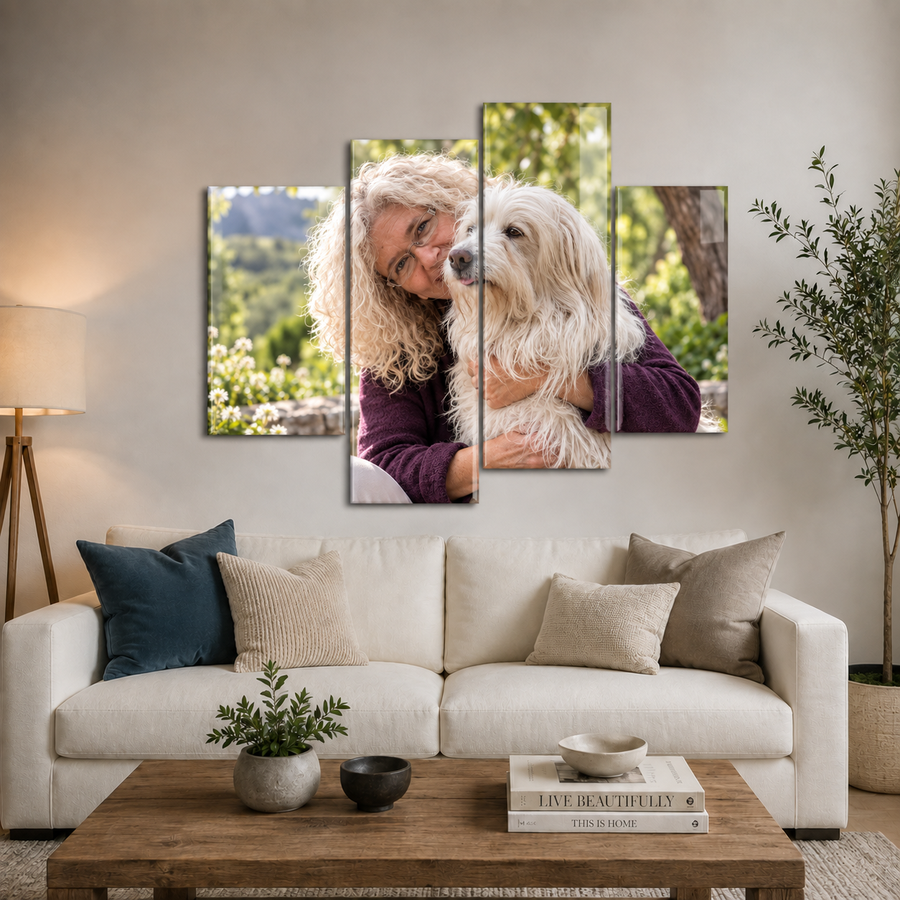 Cuadro Dividido Personalizable | 4 Paneles Divididos