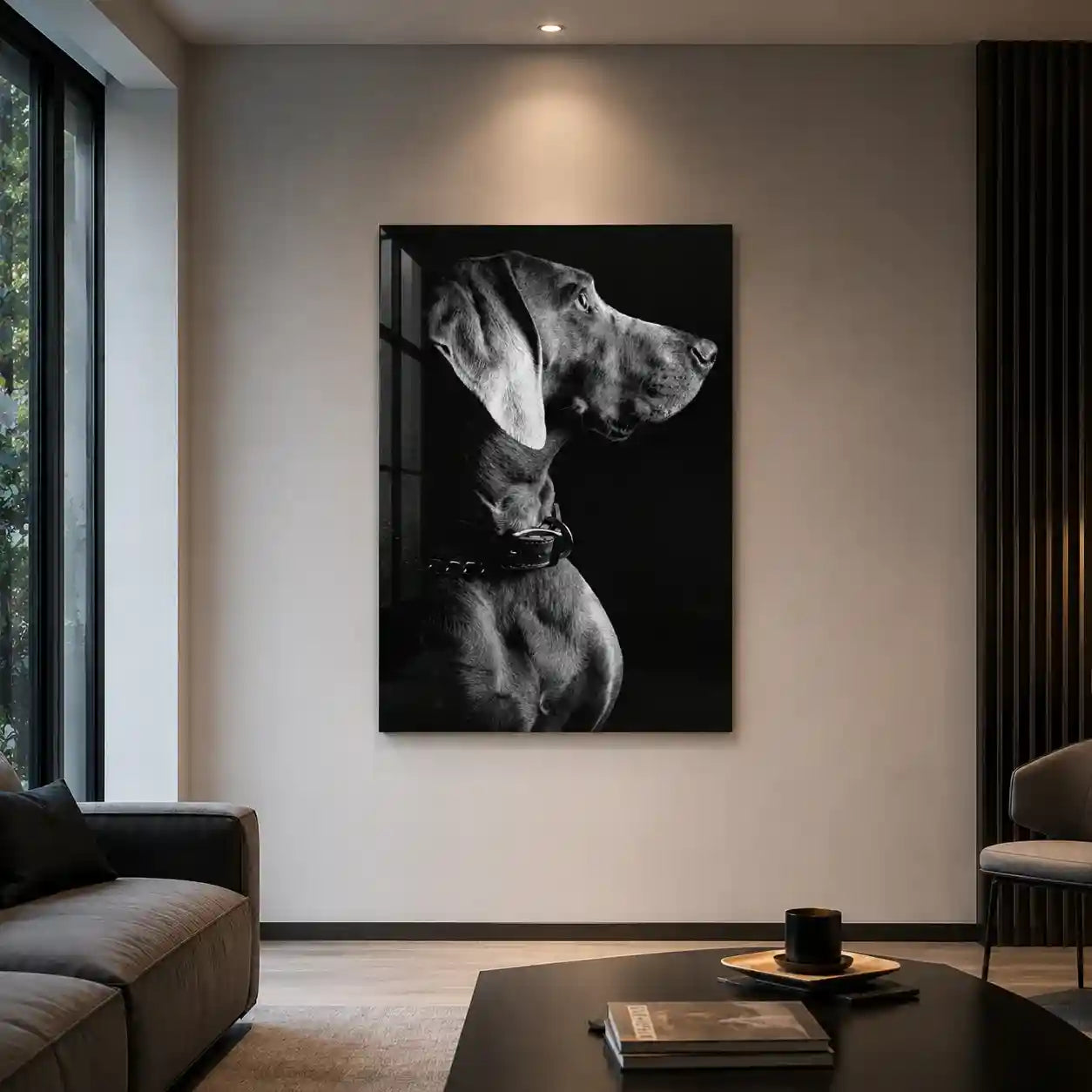 Cuadro Póster Weimaraner | Decoración Elegante