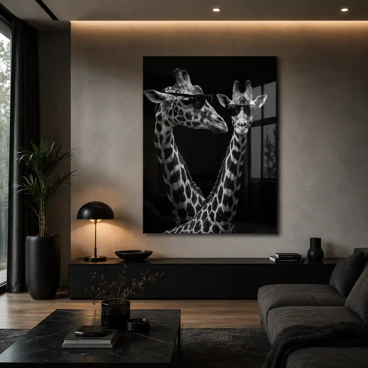Cuadro Póster Jirafas | Decoración Elegante