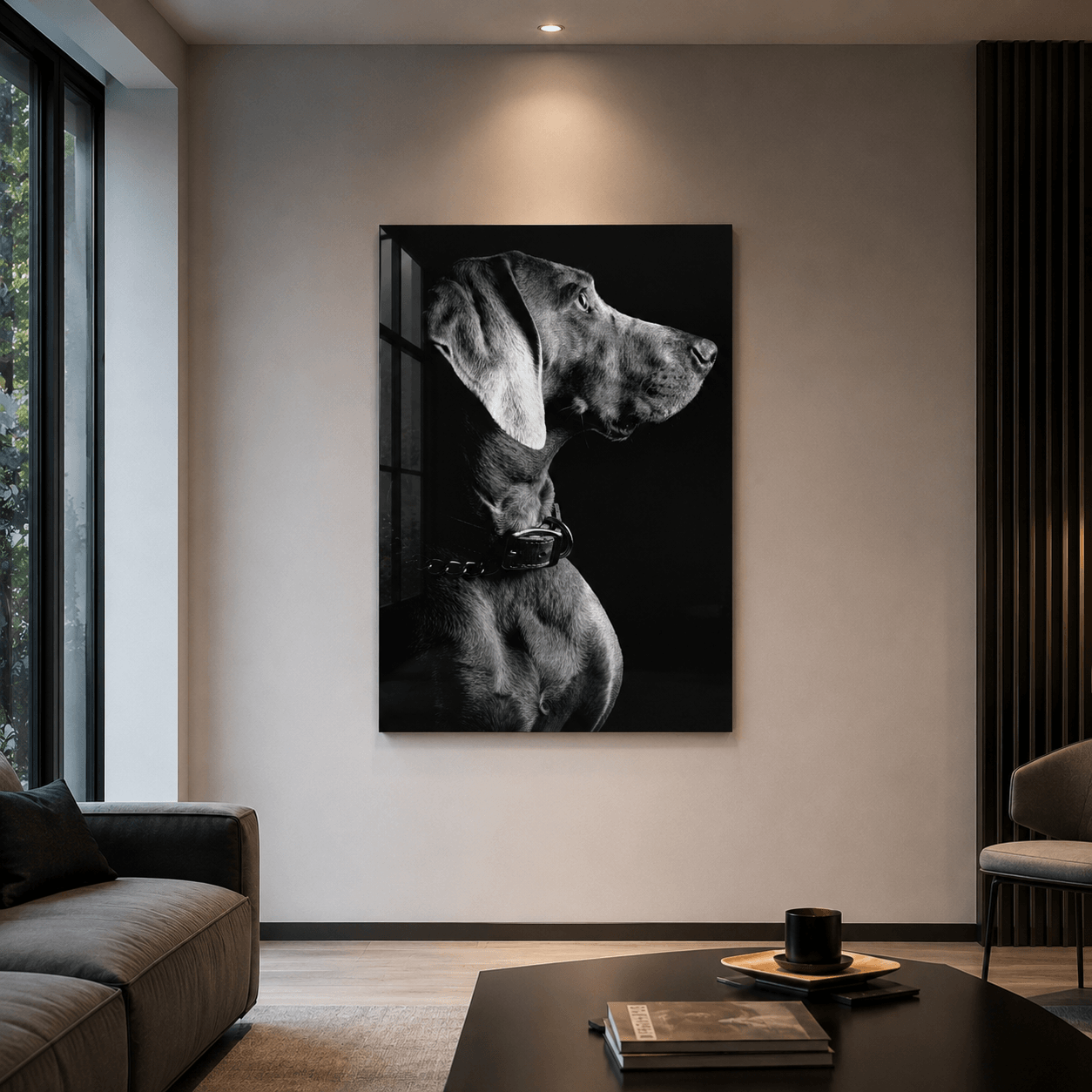 Cuadro Póster Weimaraner | Decoración Elegante