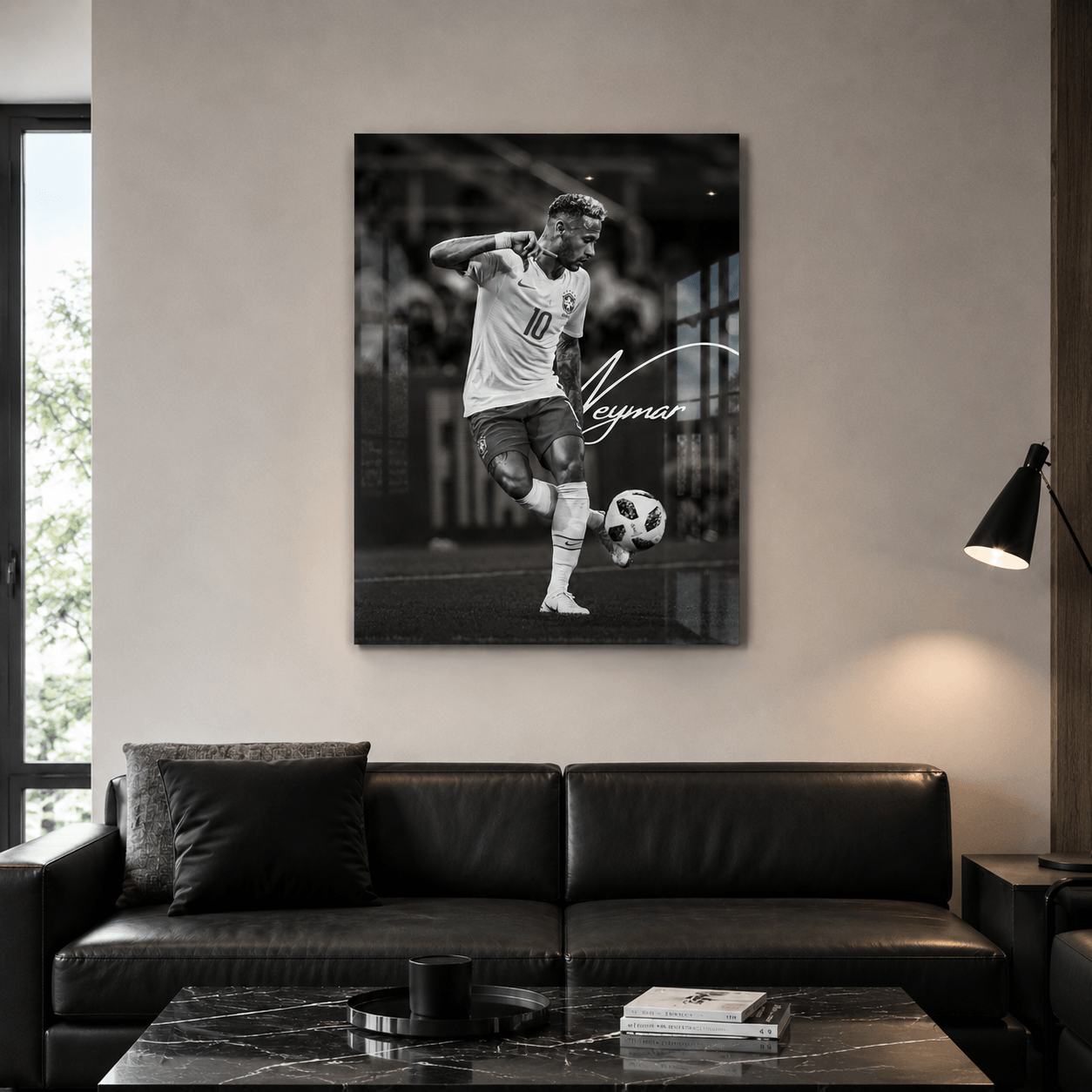 Cuadro Póster Neymar Jr. | Decoración de Fútbol