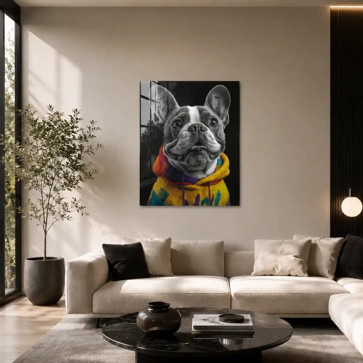Cuadro Póster Bulldog Francés | Decoración Moderna