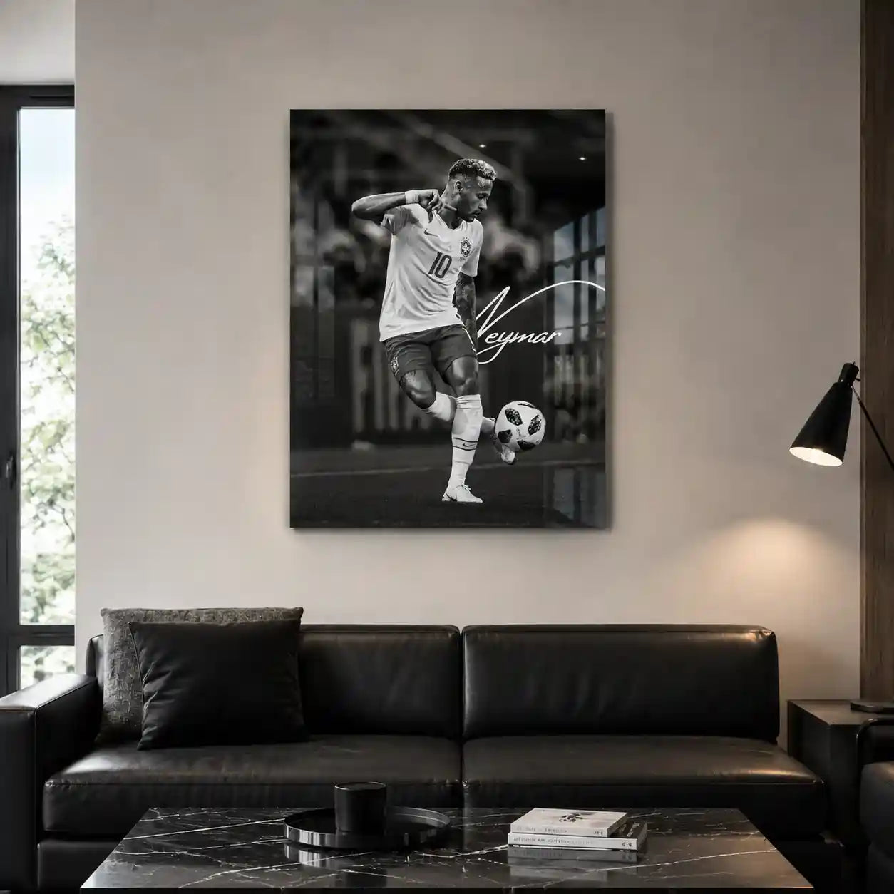 Cuadro Póster Neymar Jr. | Decoración de Fútbol