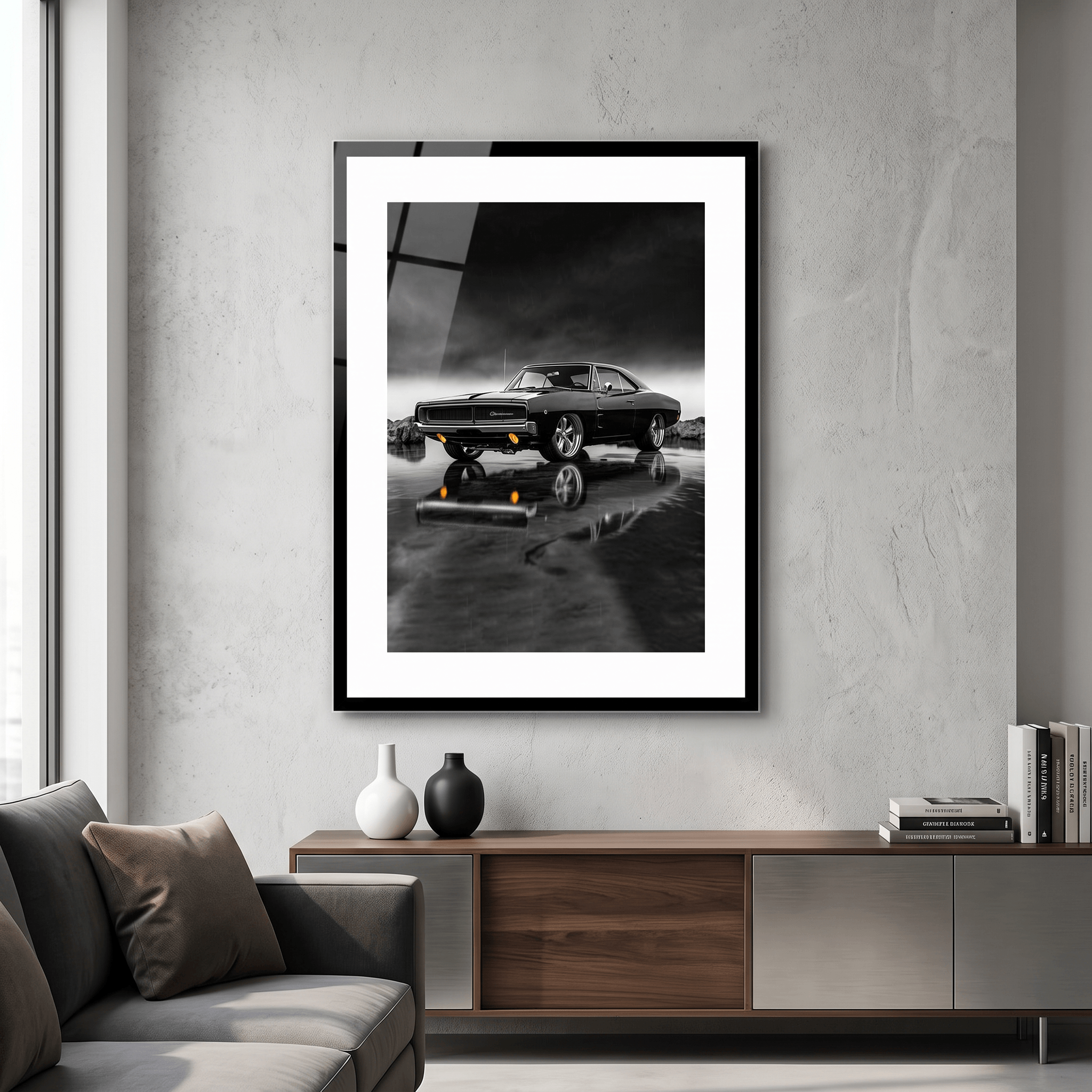 Cuadro Póster Dodge Charger | Decoración de Coches Clásicos