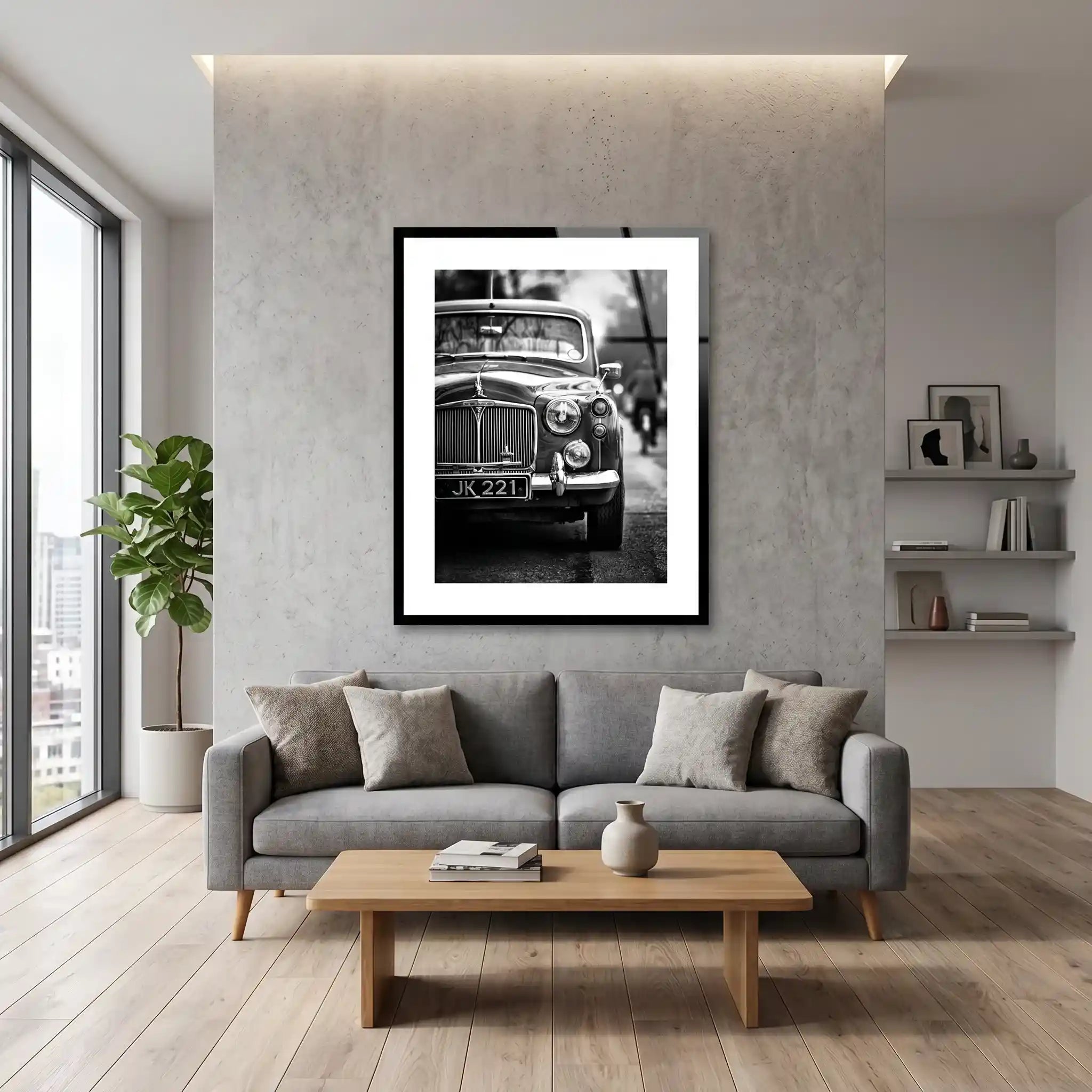 Cuadro Póster Rover P5 | Decoración de Coches Clásicos