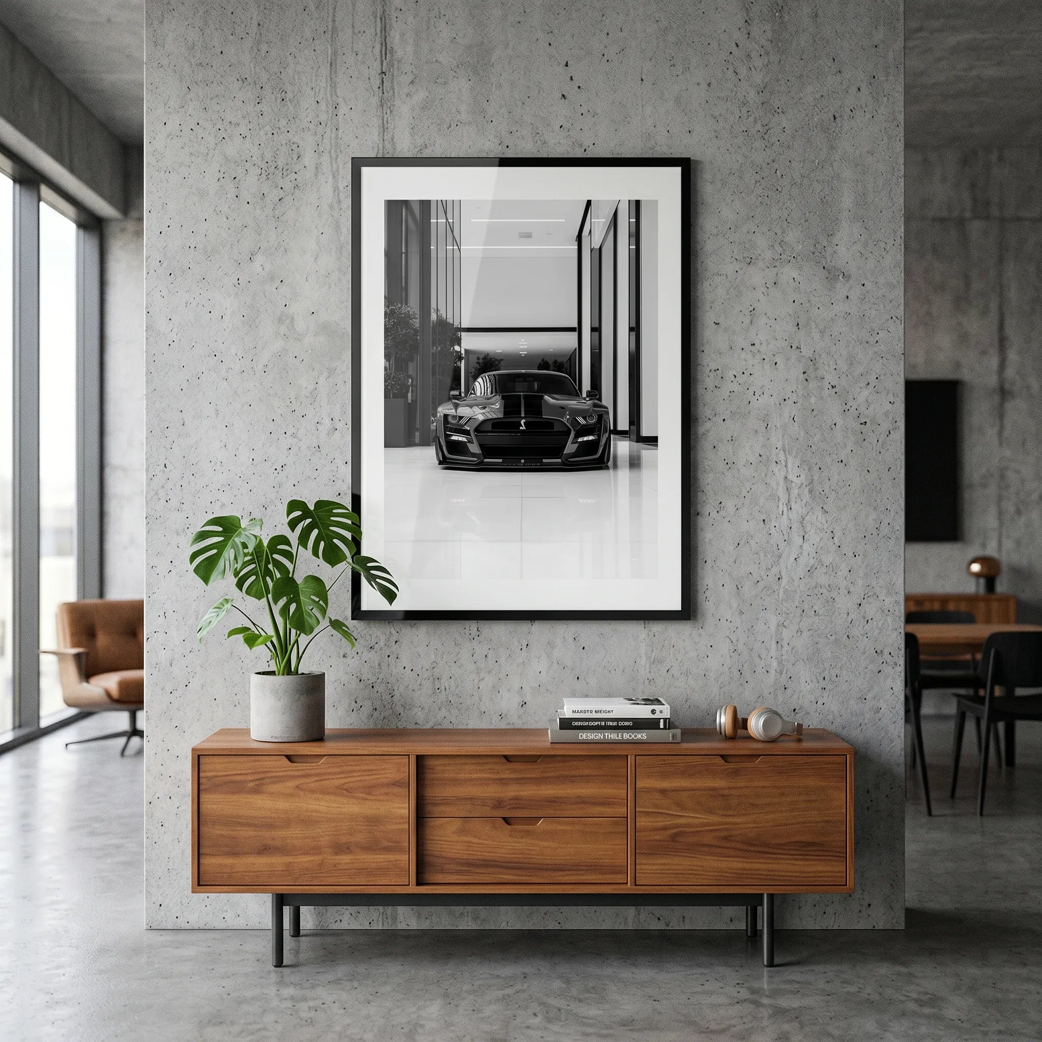 Cuadro Póster Ford Mustang Shelby GT500 | Decoración Moderna