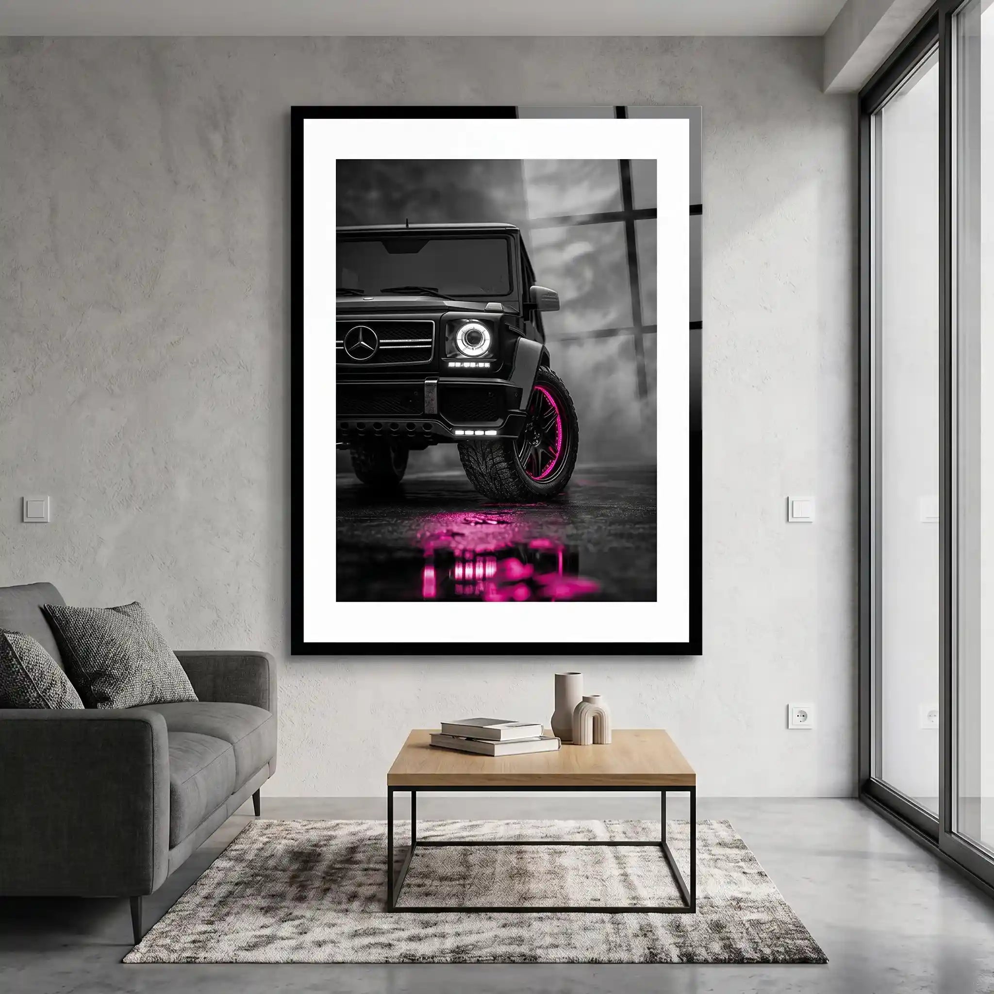 Cuadro Póster Mercedes-Benz Clase G | Decoración Urbana