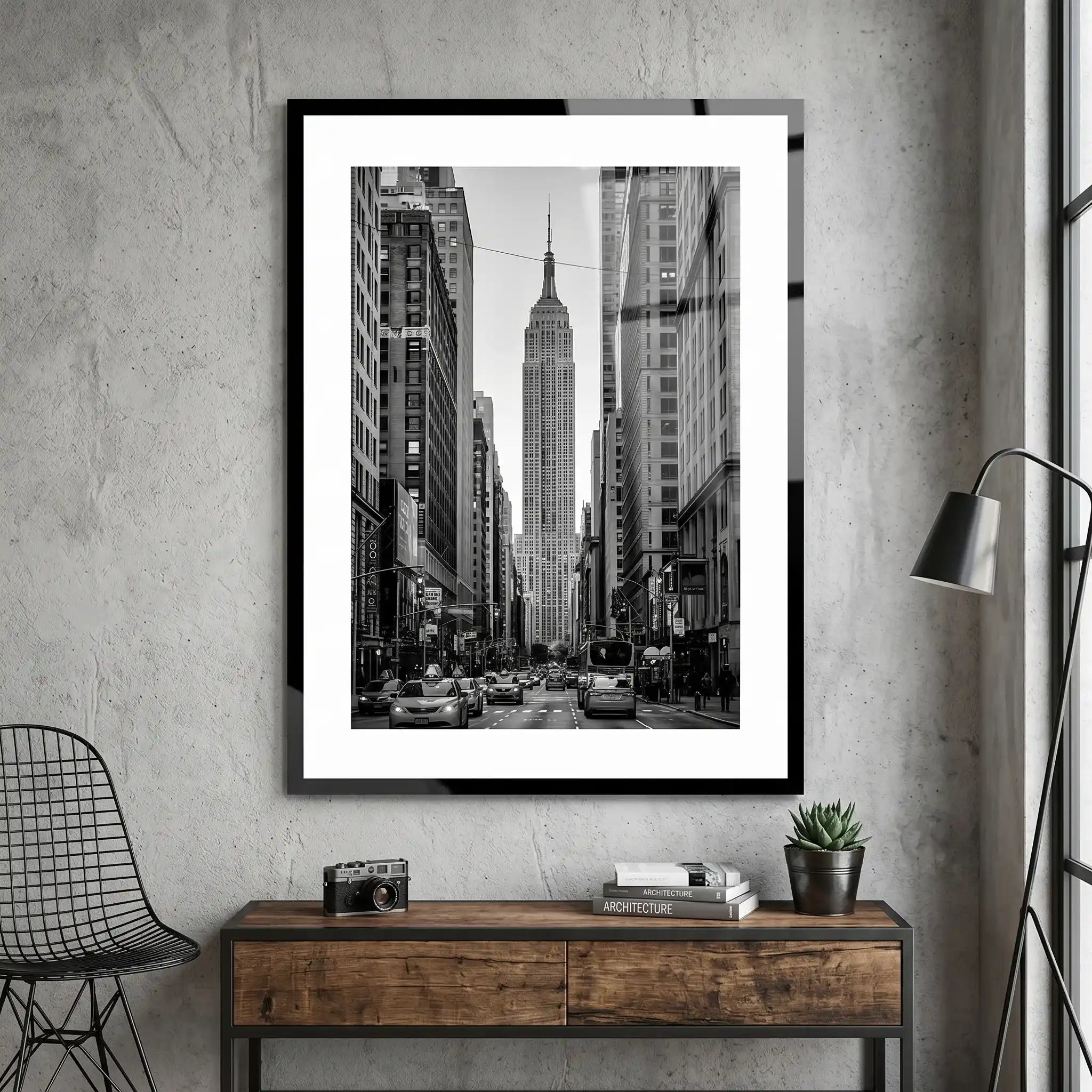 Cuadro Póster Empire State | Decoración Urbana de New York
