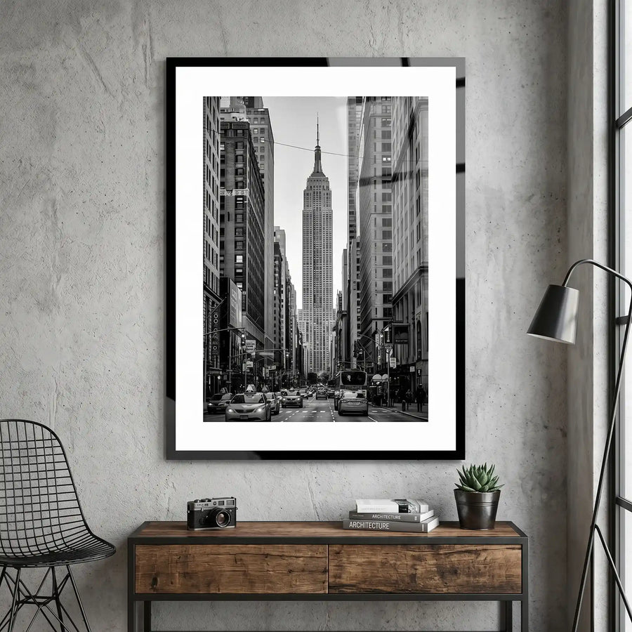 Cuadro Póster Empire State | Decoración Urbana de New York