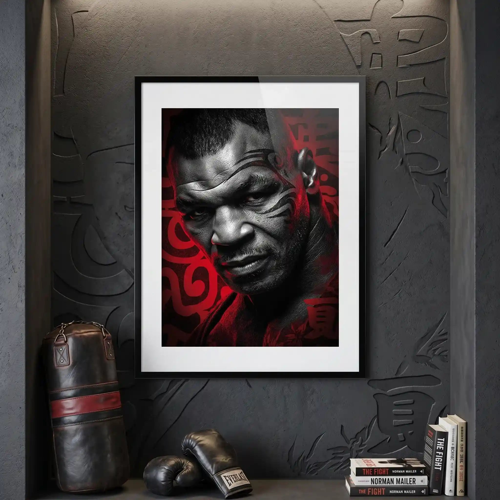 Cuadro Póster Mike Tyson | Decoración de Boxeo