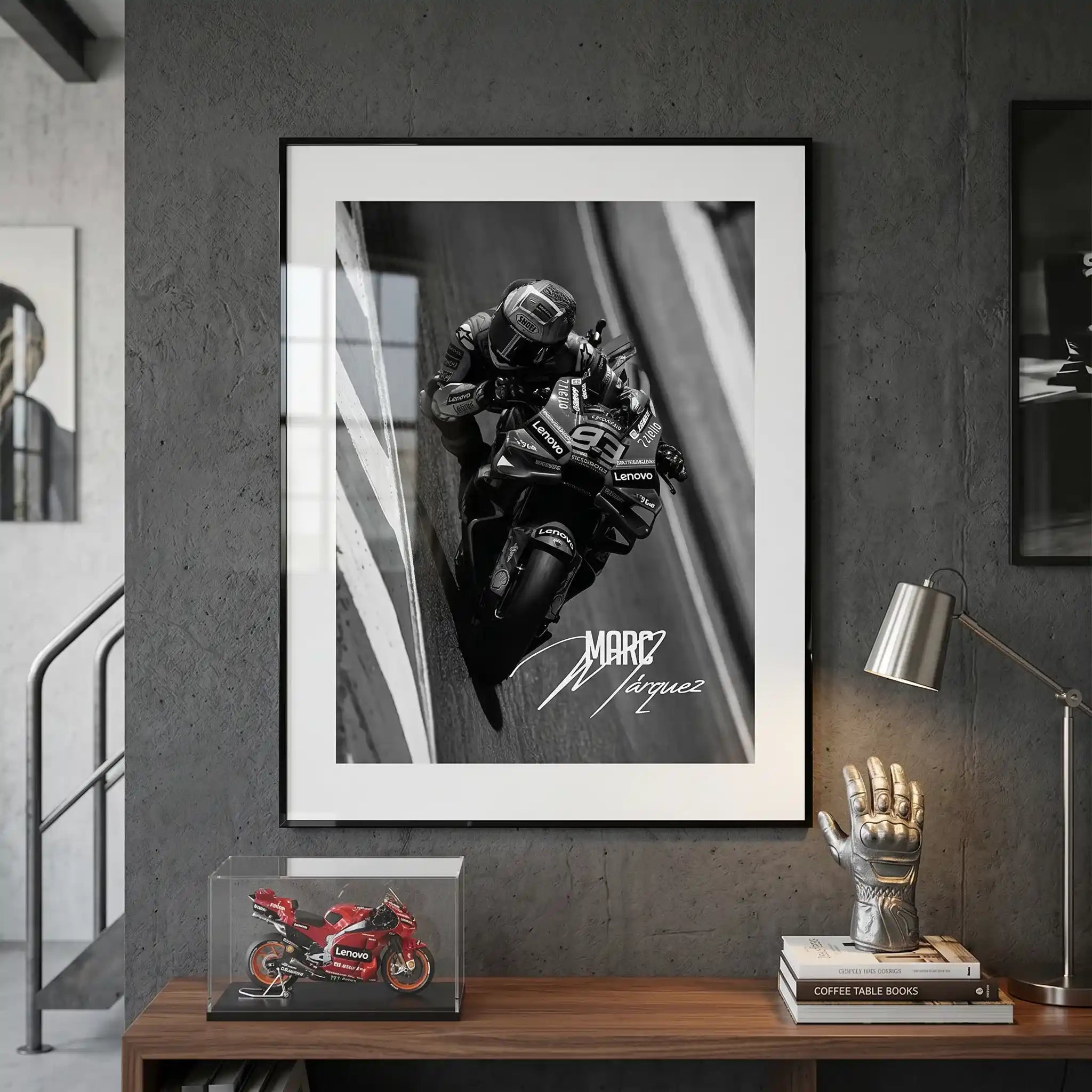 Cuadro Póster Marc Márquez | Decoración de MotoGP