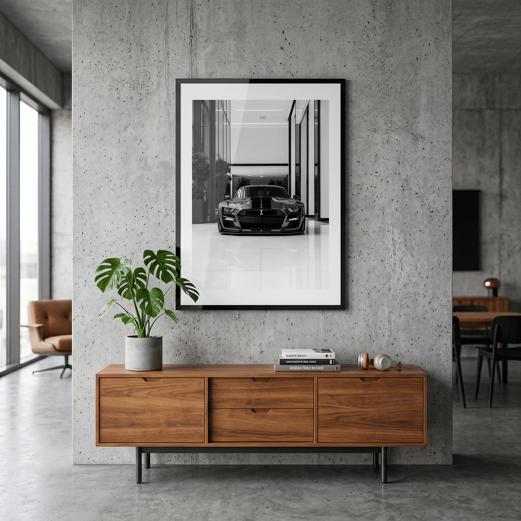 Cuadro Póster Ford Mustang Shelby GT500 | Decoración Moderna