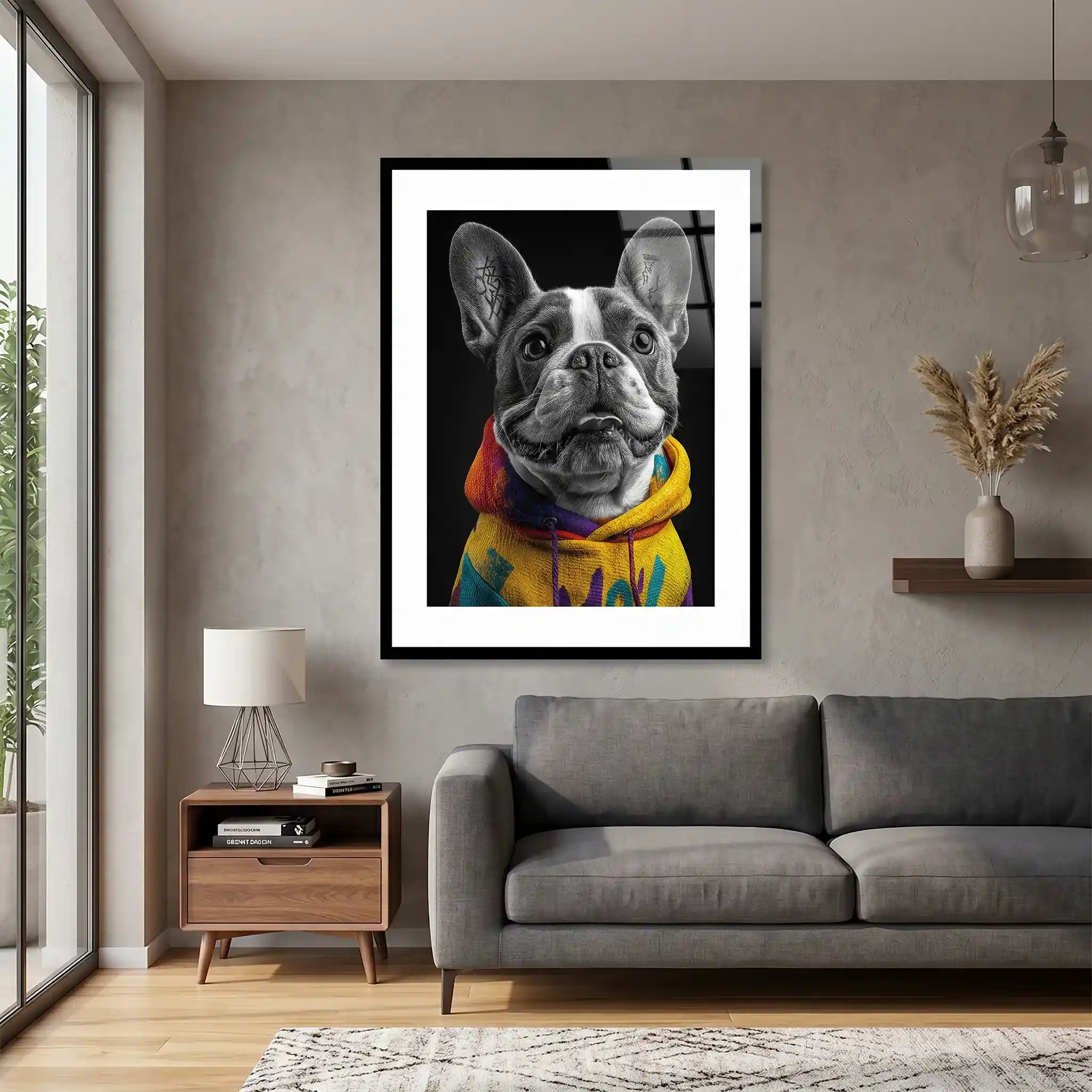 Cuadro Póster Bulldog Francés | Decoración Moderna