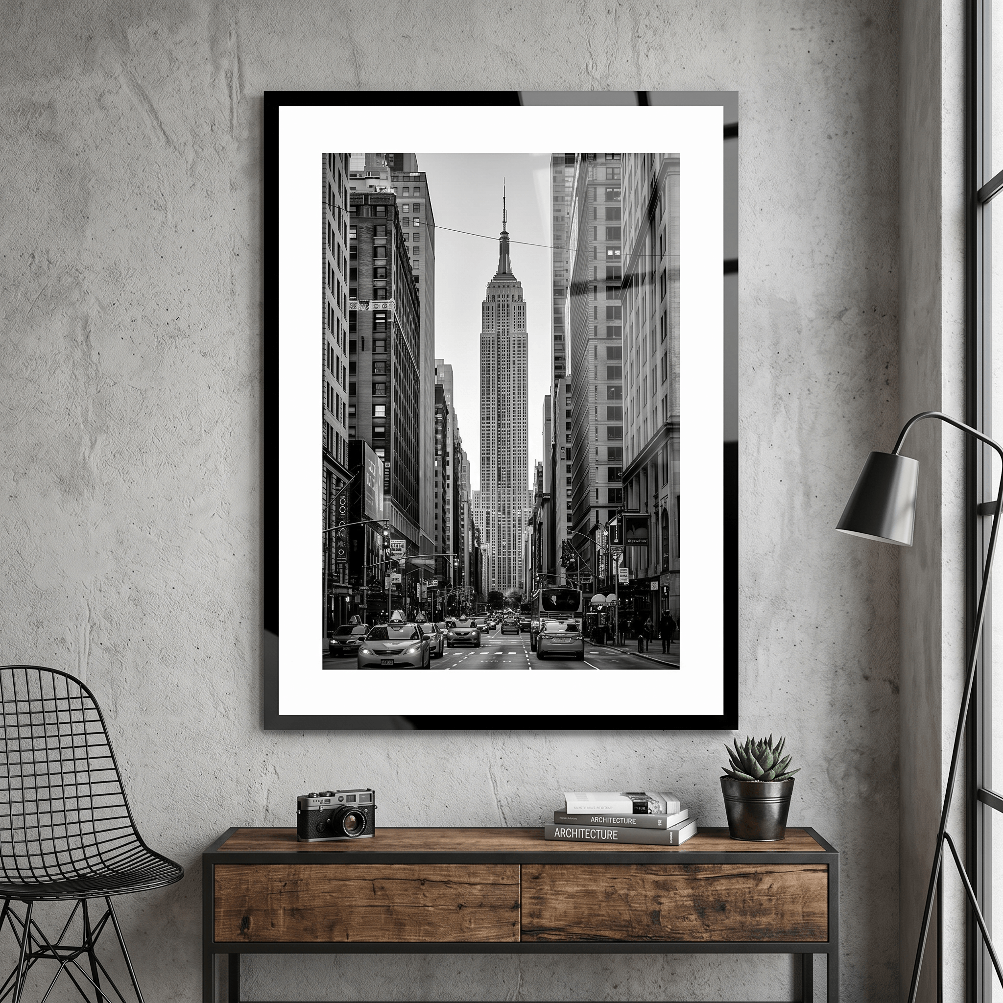 Cuadro Póster Empire State | Decoración Urbana de New York