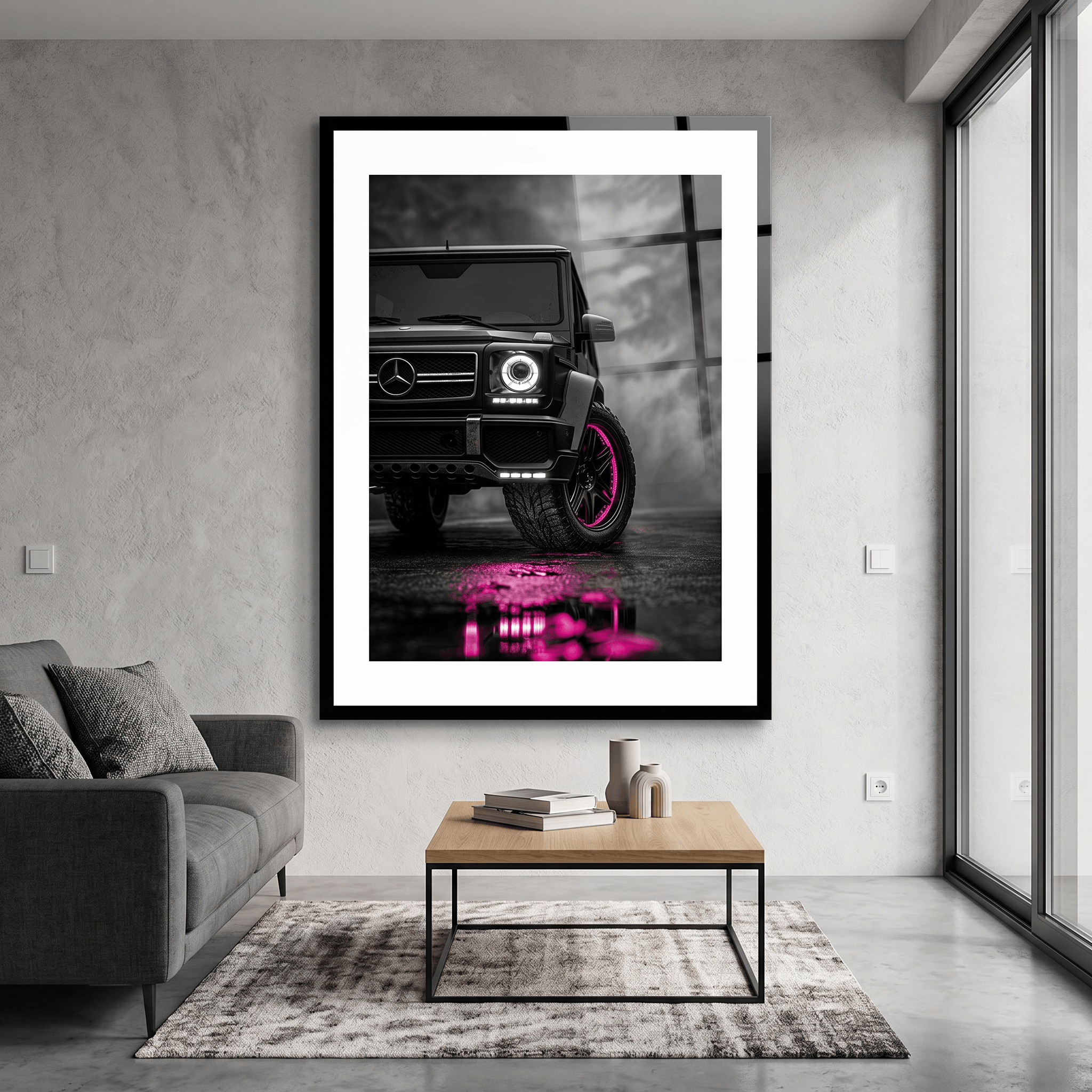 Cuadro Póster Mercedes-Benz Clase G | Decoración Urbana