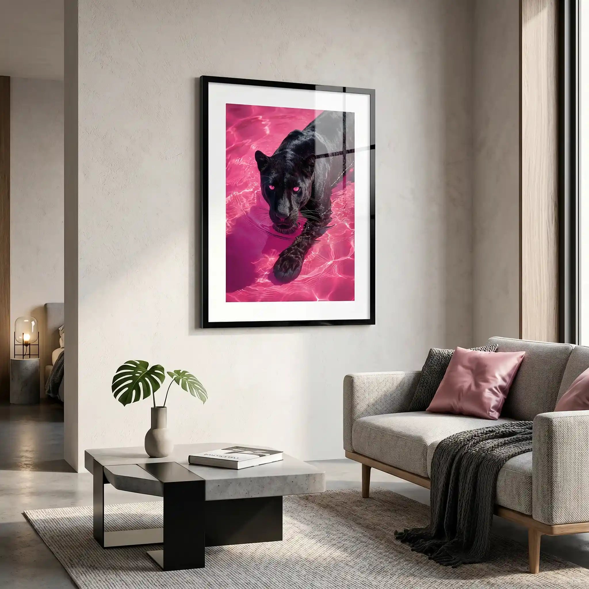Cuadro Póster Pantera Negra | Decoración Moderna