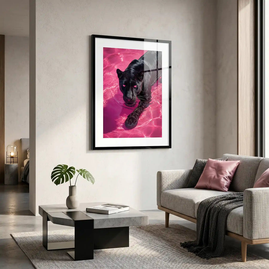 Cuadro Póster Pantera Negra | Decoración Moderna